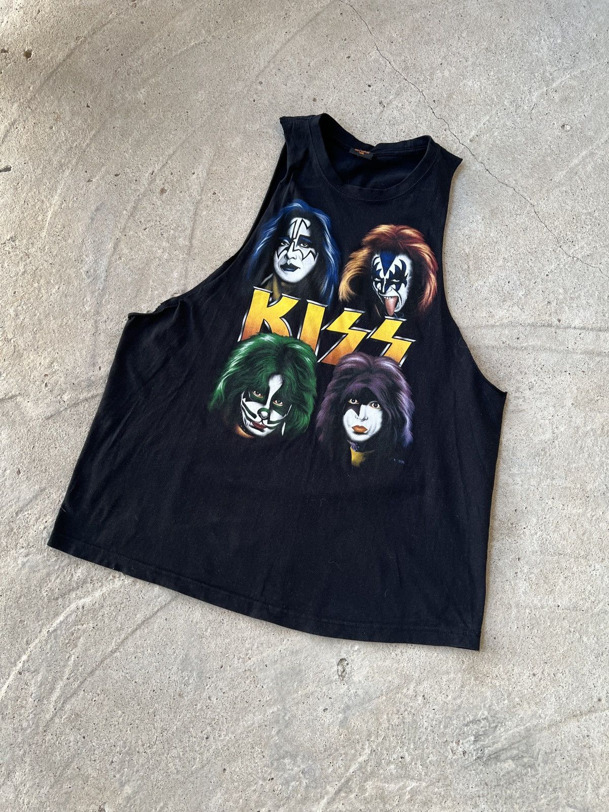 Band Tees KISS Vintage Tank Top Size US XXL / EU 58 / 5 - 1 Thumbnail