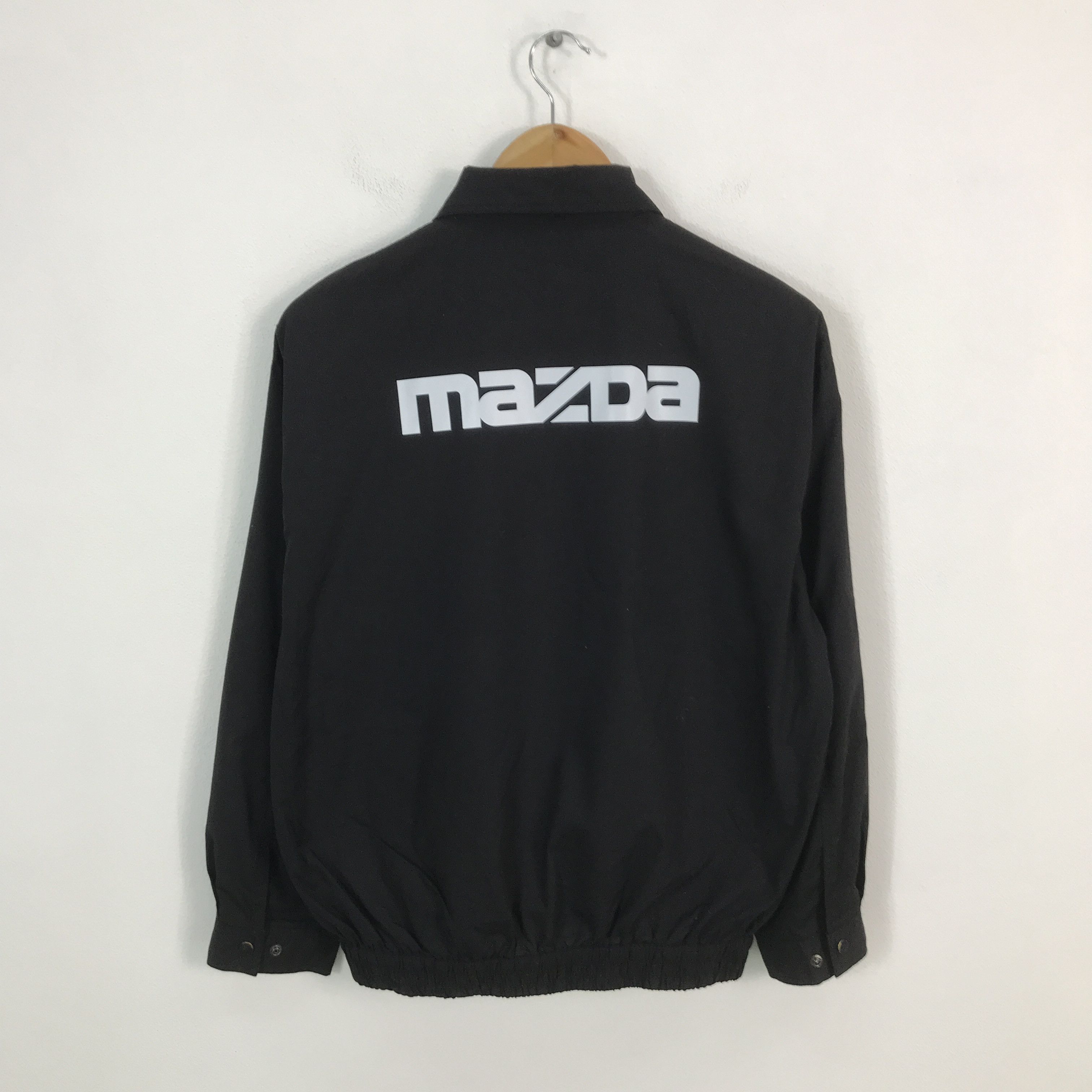 Japanese Brand Vtg Mazda Racing black Japan jacket Size US M / EU 48-50 / 2 - 2 Thumbnail