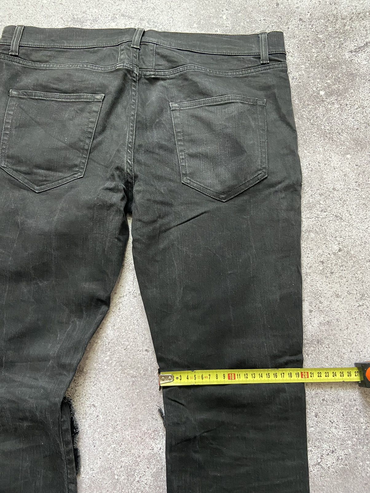 Yves Saint Laurent Yves Saint Laurent Black Jeans Size US 34 / EU 50 - 13 Thumbnail