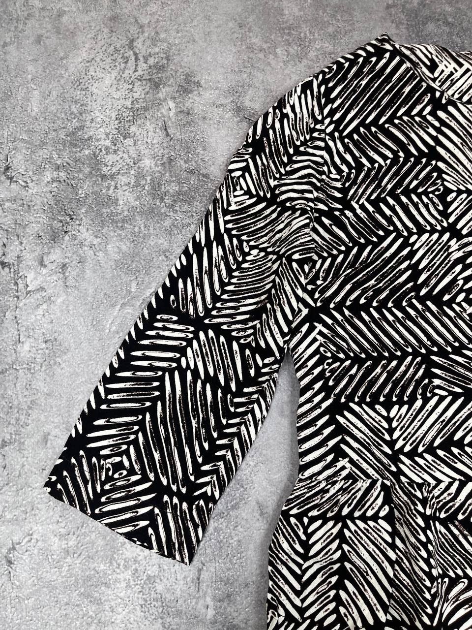 Marimekko Marimekko Women Abstract Pattern Blouse Black White Size S Size S / US 4 / IT 40 - 3 Thumbnail