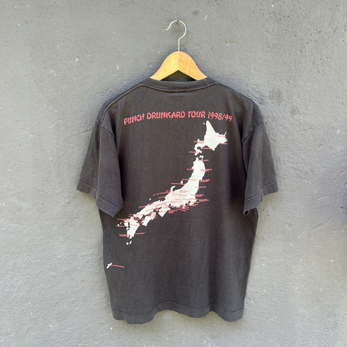 Band Tees 90s The Yellow Monkey Punch Drunkard Tour ERD Grunge Tee Size US L / EU 52-54 / 3 - 1 Thumbnail
