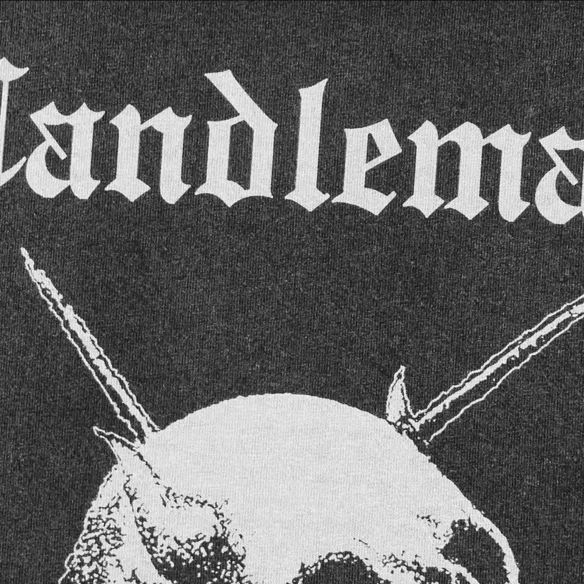 Japanese Brand × Vintage Heavy Metal "CANDLEMASS" Graphic Printed Cotton Tshirt Size US XL / EU 56 / 4 - 3 Thumbnail