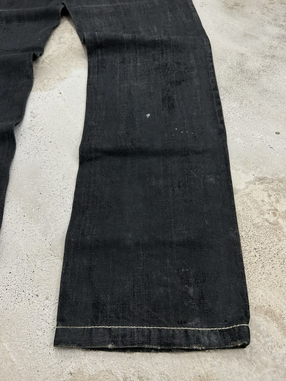 20471120 × GOSTAR DE FUGA × Japanese Brand Zenstyle Lab Japan Jean Pocket Logo Crown Fire Cross Size US 36 / EU 52 - 14 Thumbnail