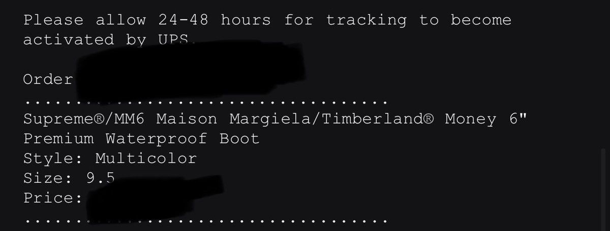 Maison Margiela × Supreme Supreme x Maison Margiela MM6 $100 Money Timberland Boot 9.5 Size US 9.5 / EU 42-43 - 4 Thumbnail