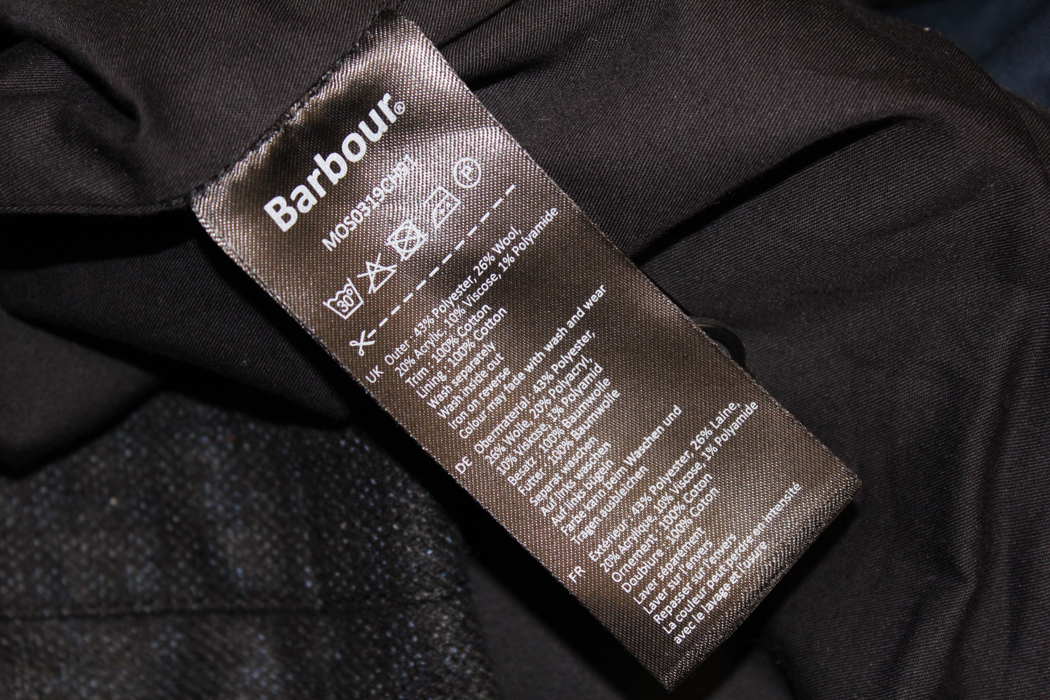 Barbour BARBOUR Wool Coat Jacket Size US XXL / EU 58 / 5 - 10 Thumbnail