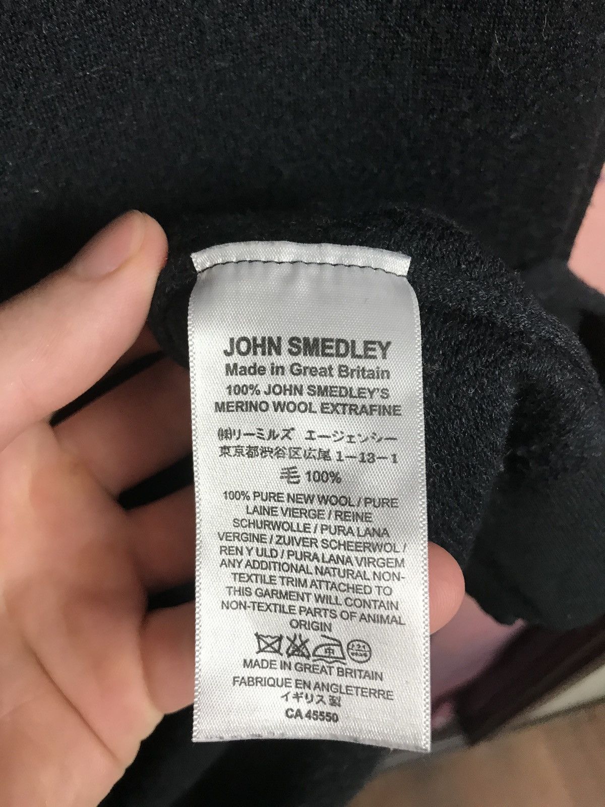 John Smedley × Vintage Vintage John Smedley wool cardigan Size US S / EU 44-46 / 1 - 5 Thumbnail