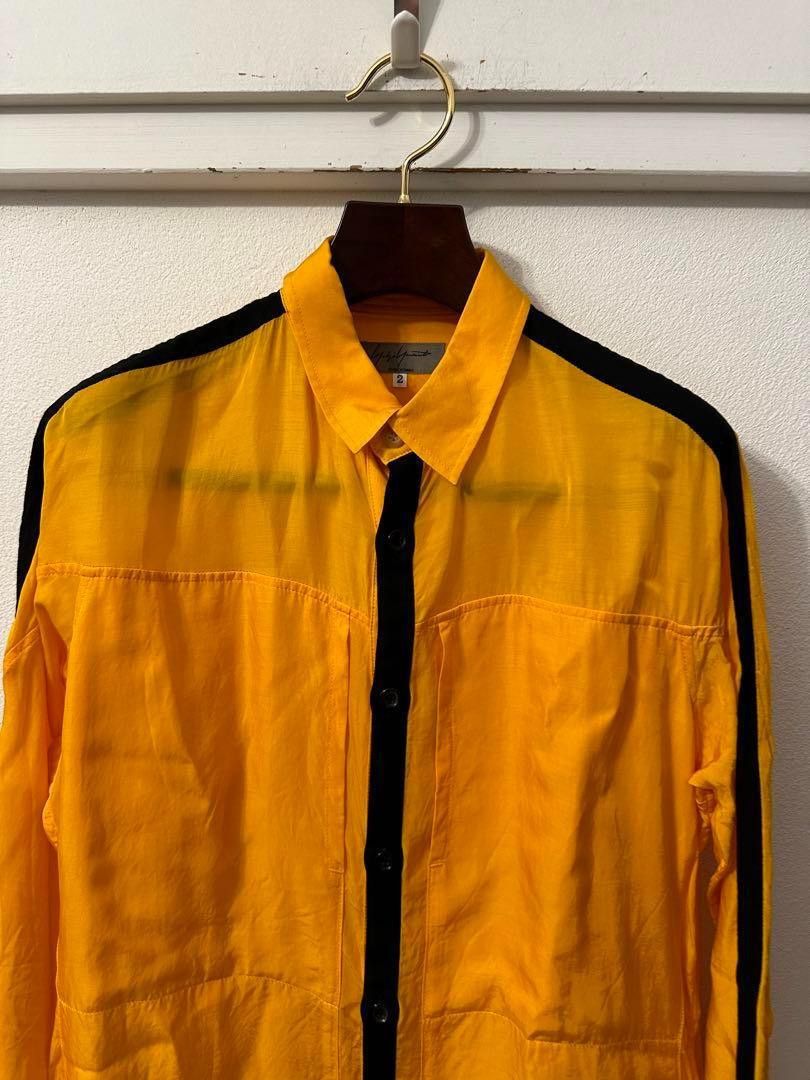 Yohji Yamamoto Yohji Yamamoto Pour Homme Drape Shirt Size US M / EU 48-50 / 2 - 3 Thumbnail