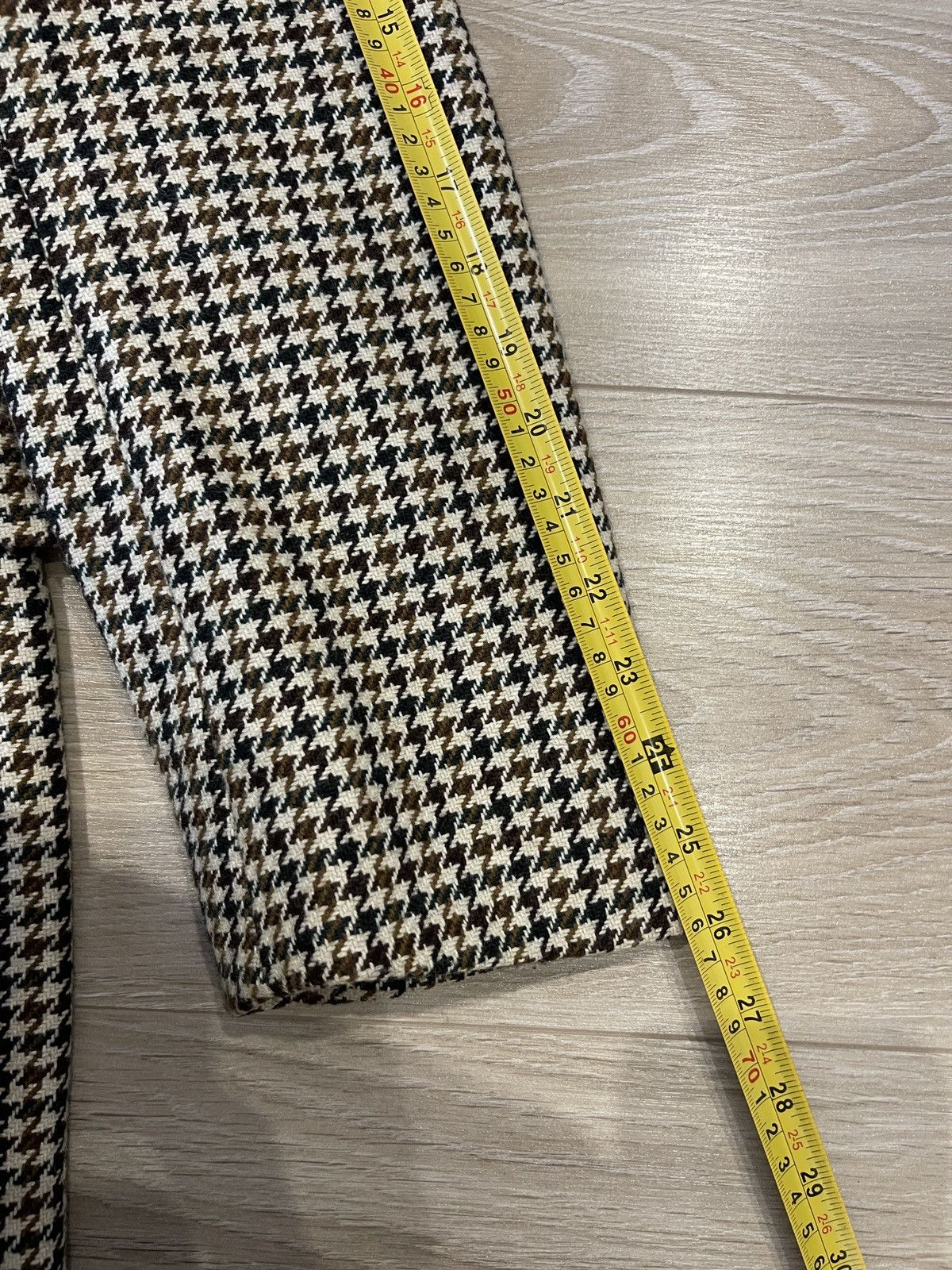 Burton Vintage rare burton Houndstooth blazer wool jacket 40R Size 40R - 10 Thumbnail