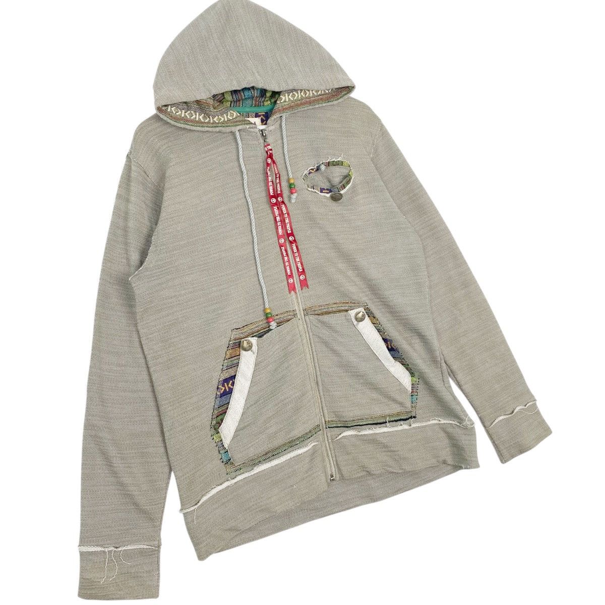 Other Vintage Power To The People Sweater Hoodie Beige Size L Size US L / EU 52-54 / 3 - 3 Thumbnail