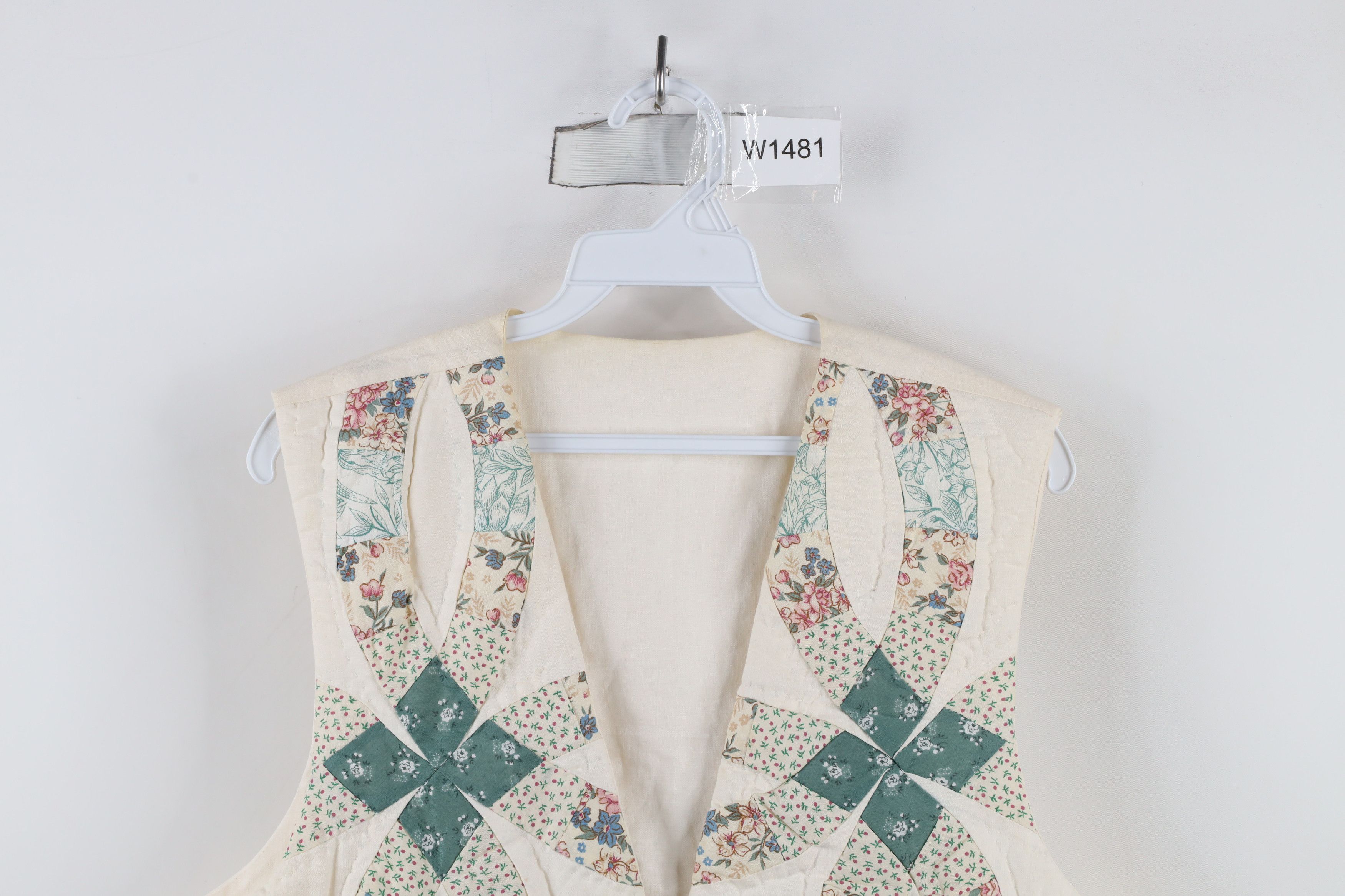 Vintage Vintage 90s Streetwear Distressed Patchwork Vest Jacket Size L / US 10 / IT 46 - 2 Thumbnail
