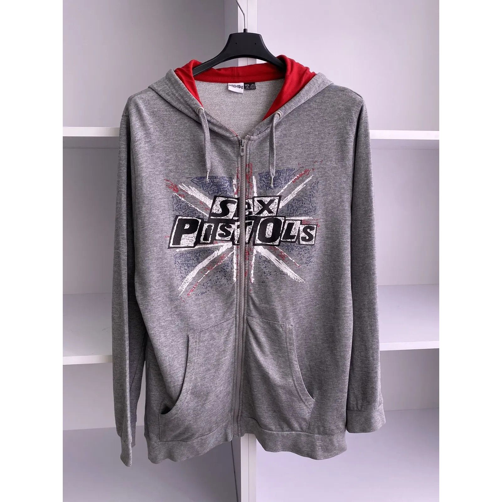 Vintage VTG Sex Pistols Rock Band Hoodie Size US L / EU 52-54 / 3 - 2 Thumbnail