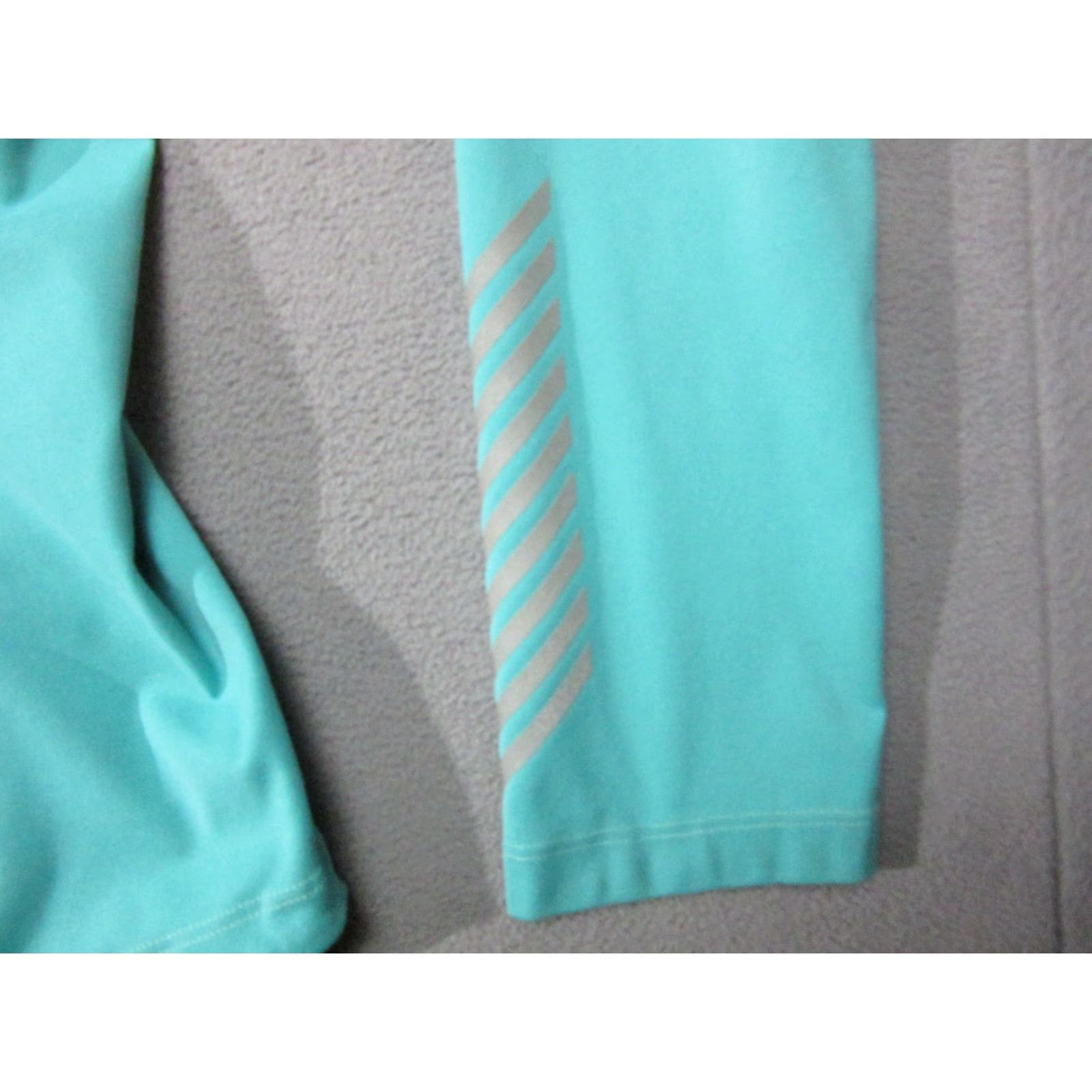 Helly Hansen Helly Hansen Training Jacket Womens Small Aqua Blue Hooded Activewear Full Zip Size S / US 4 / IT 40 - 3 Thumbnail