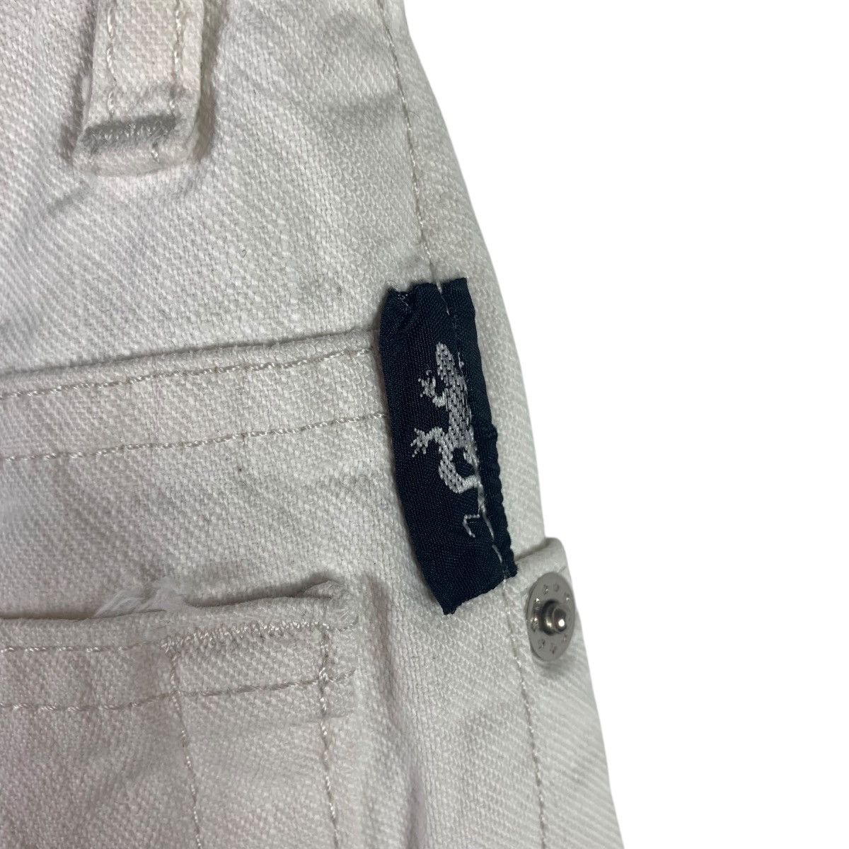 Designer × agnes b. Vintage AGNES B Paris white colour jeans Size 25" / US 0 / IT 36 - 19 Thumbnail