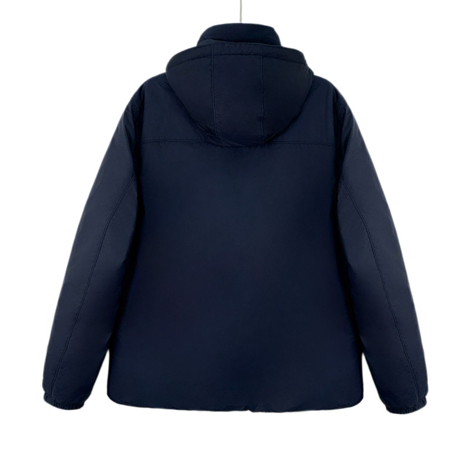 Prada Prada Triangle Logo Down Jacket Navy (L) Size US M / EU 48-50 / 2 - 2 Thumbnail