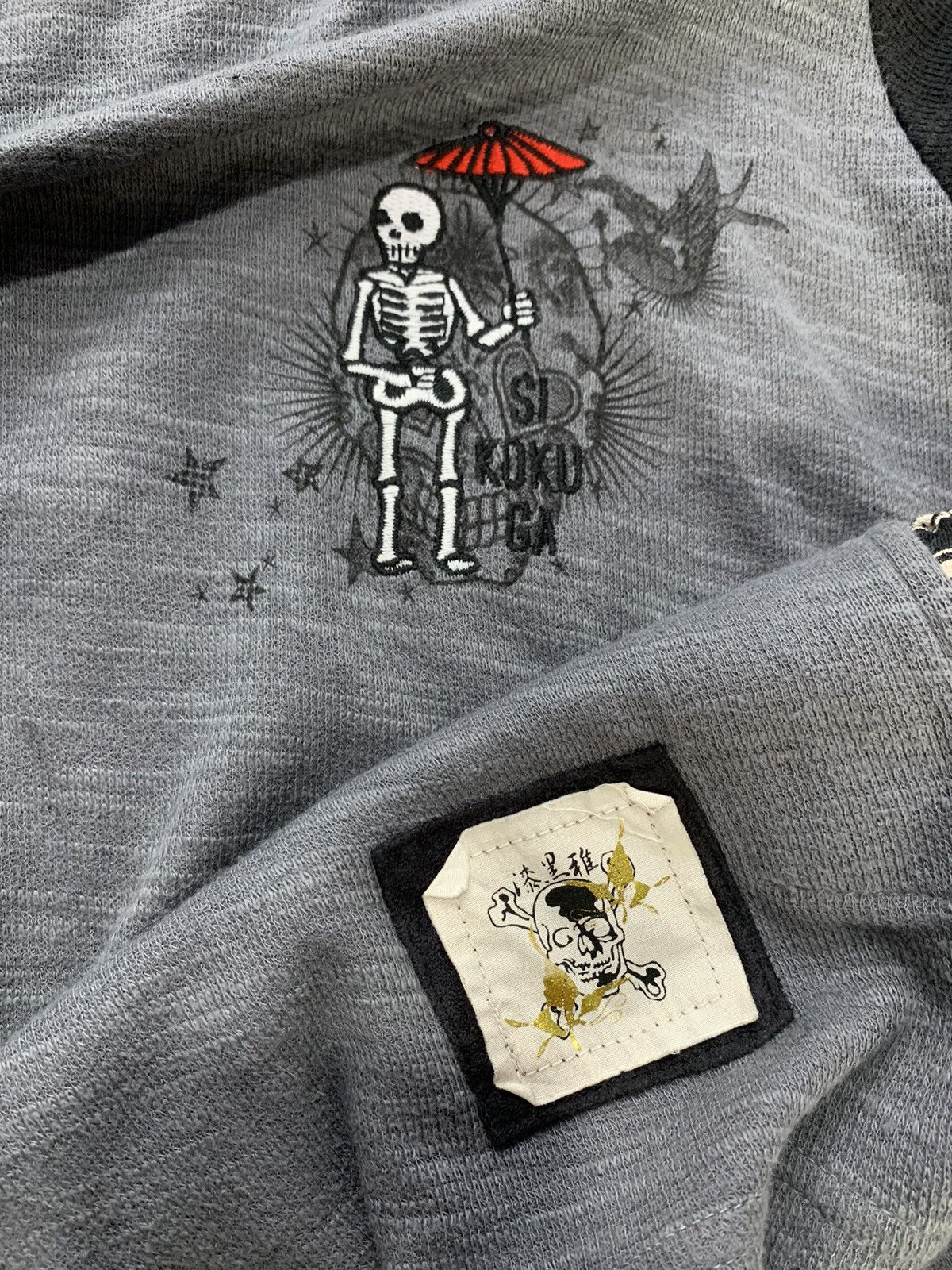 Hysteric Glamour × If Six Was Nine × Japanese Brand Japonism Mind Black poem Skull Style Size US L / EU 52-54 / 3 - 4 Thumbnail
