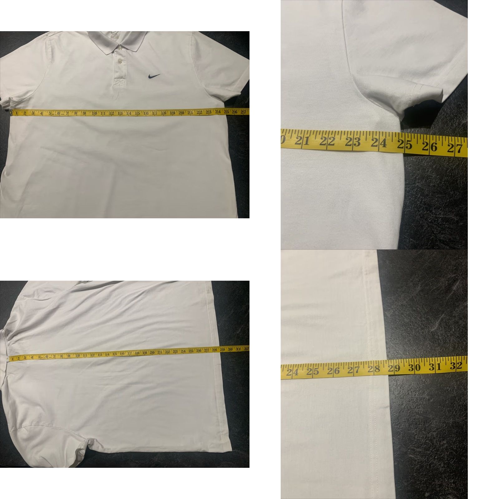 Nike Nike Golf Dri-Fit Men’s Polo Shirt 2XL White Short Sleeve Cotton Athletic Golf Size US XXL / EU 58 / 5 - 8 Thumbnail