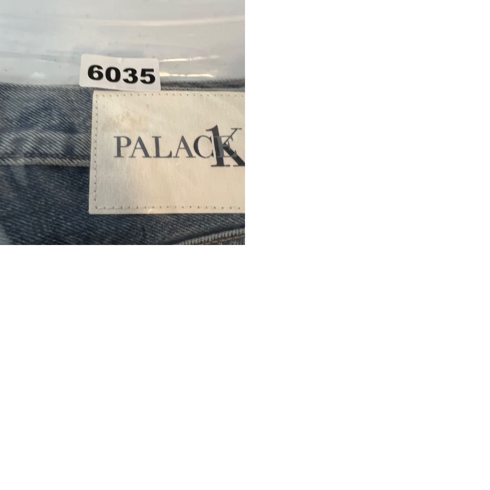 Palace Palace Calvin Klein Mens Bermuda Shorts 30 Blue 100% Cotton NEW! Denim Baggy Mid Rise Flat Front Pockets Crew Neckless? Size US 30 / EU 46 - 9 Thumbnail