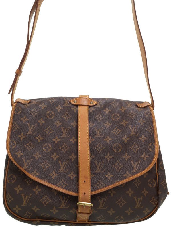 Louis Vuitton Monogram Saumur GM Shoulder Bag