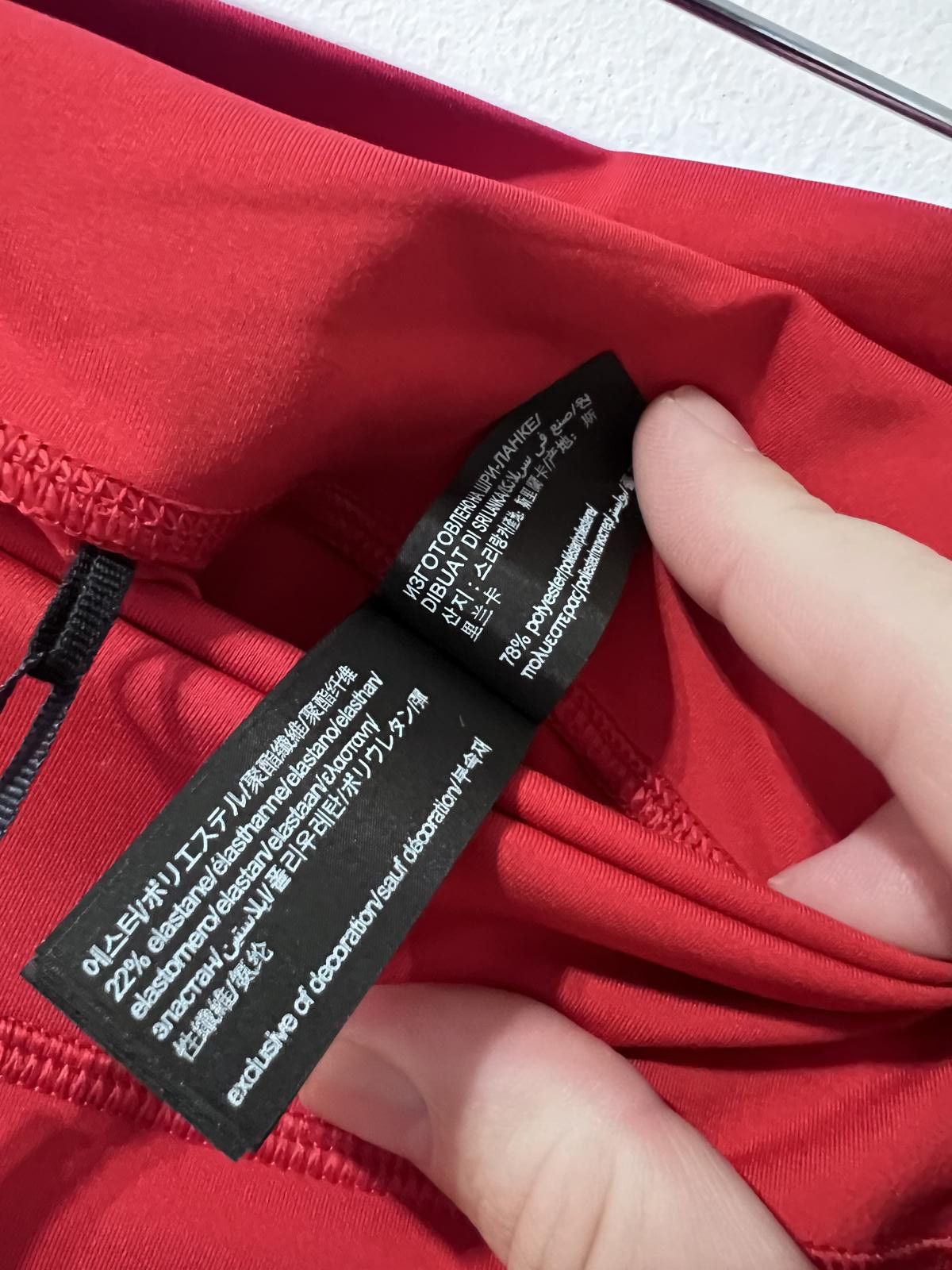 Tommy Hilfiger Tommy Hilfiger Red Leggings – Size 48 (EU) Size 40" / US 18 - 6 Thumbnail
