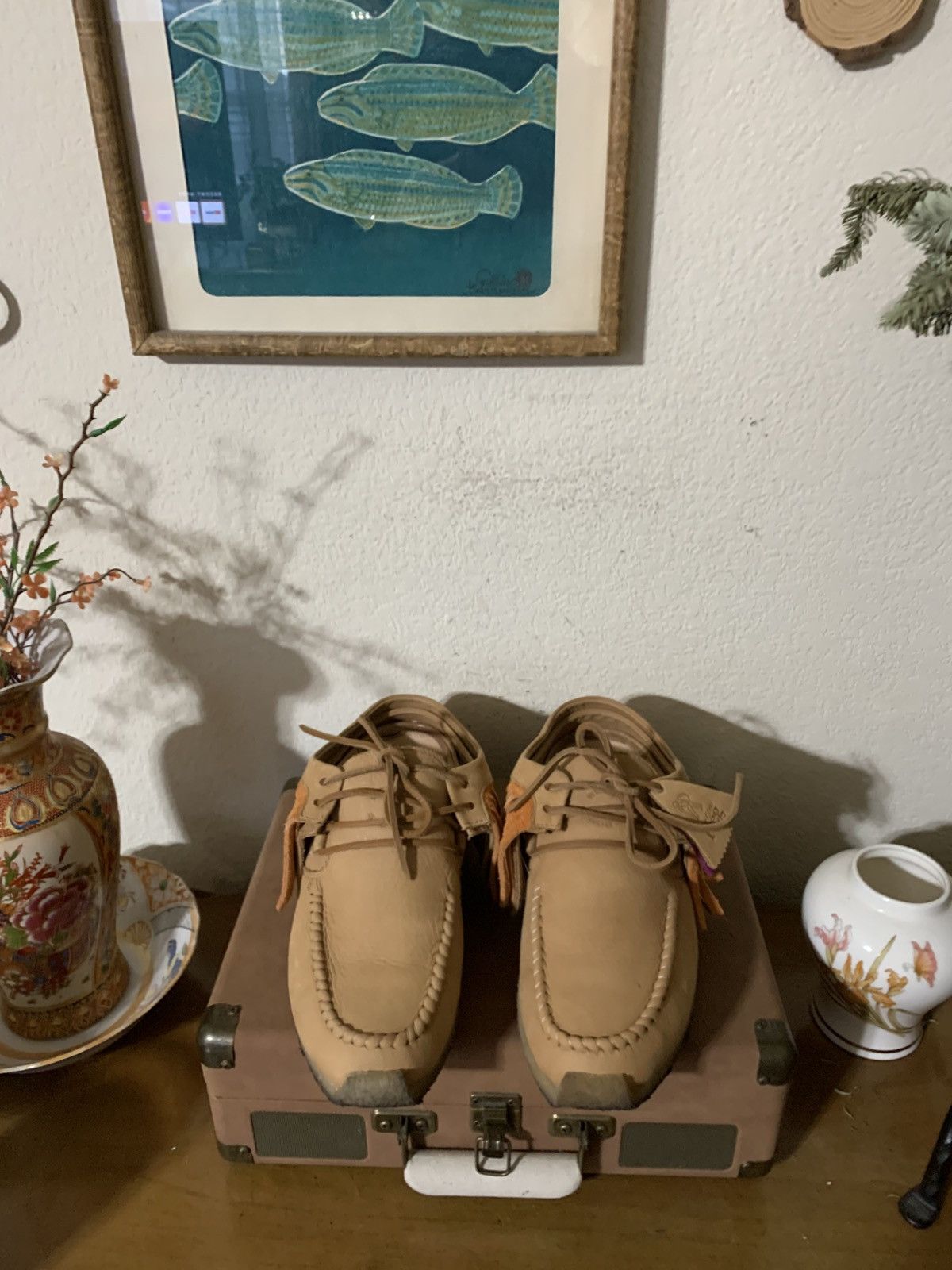 Rebels to Don slip on moccasins