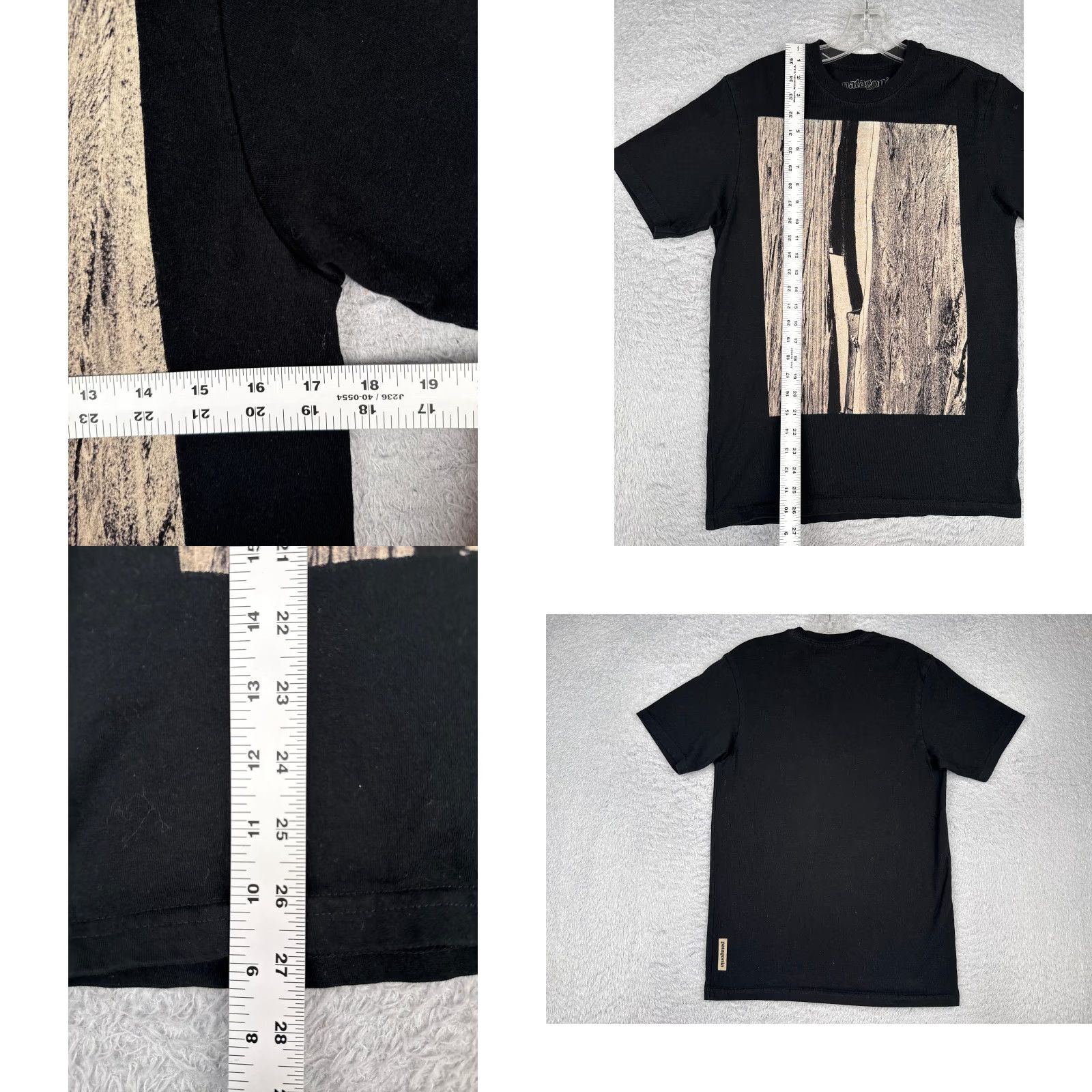 Patagonia Patagonia Shirt Men Small Black Short Sleeve Cotton Crew Rock Climber Mountain Size US S / EU 44-46 / 1 - 8 Thumbnail