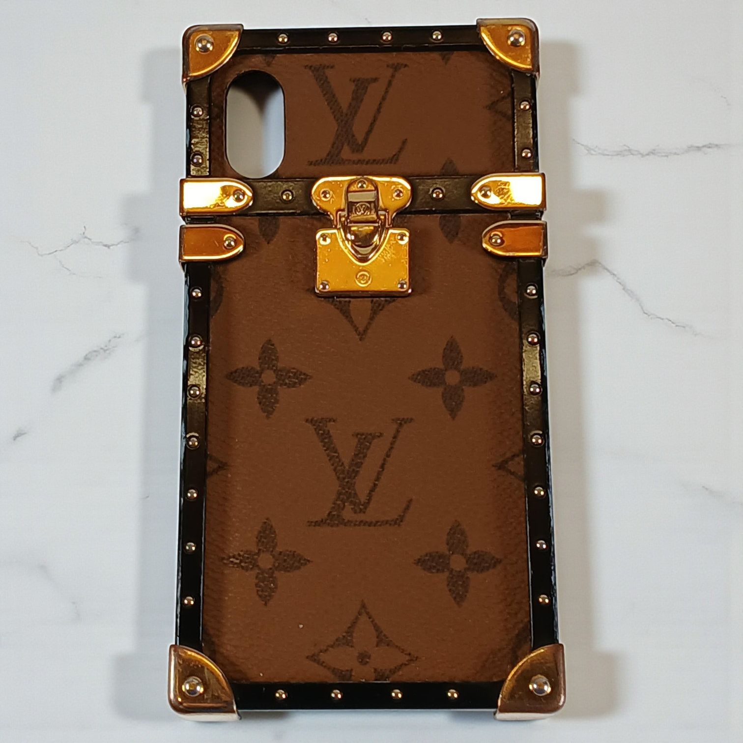 Louis Vuitton Louis Vuitton Monogram Canvas Eye Trunk iPhone X Case w/ Box Size ONE SIZE - 10 Thumbnail