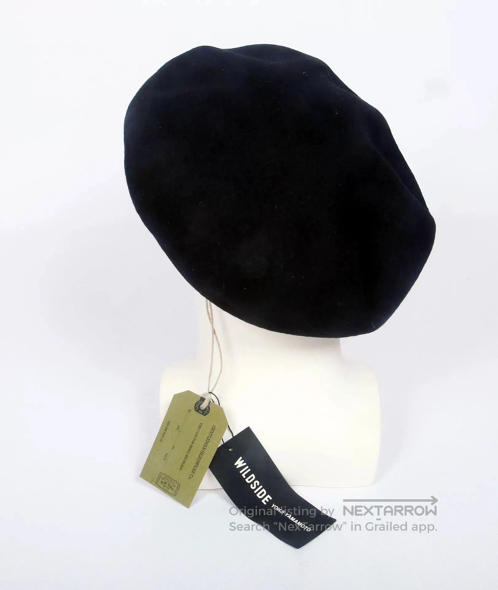 THE H.W.DOG&CO. H.W. Dog x Wildside Embroidered Beret. Size ONE SIZE - 3 Thumbnail