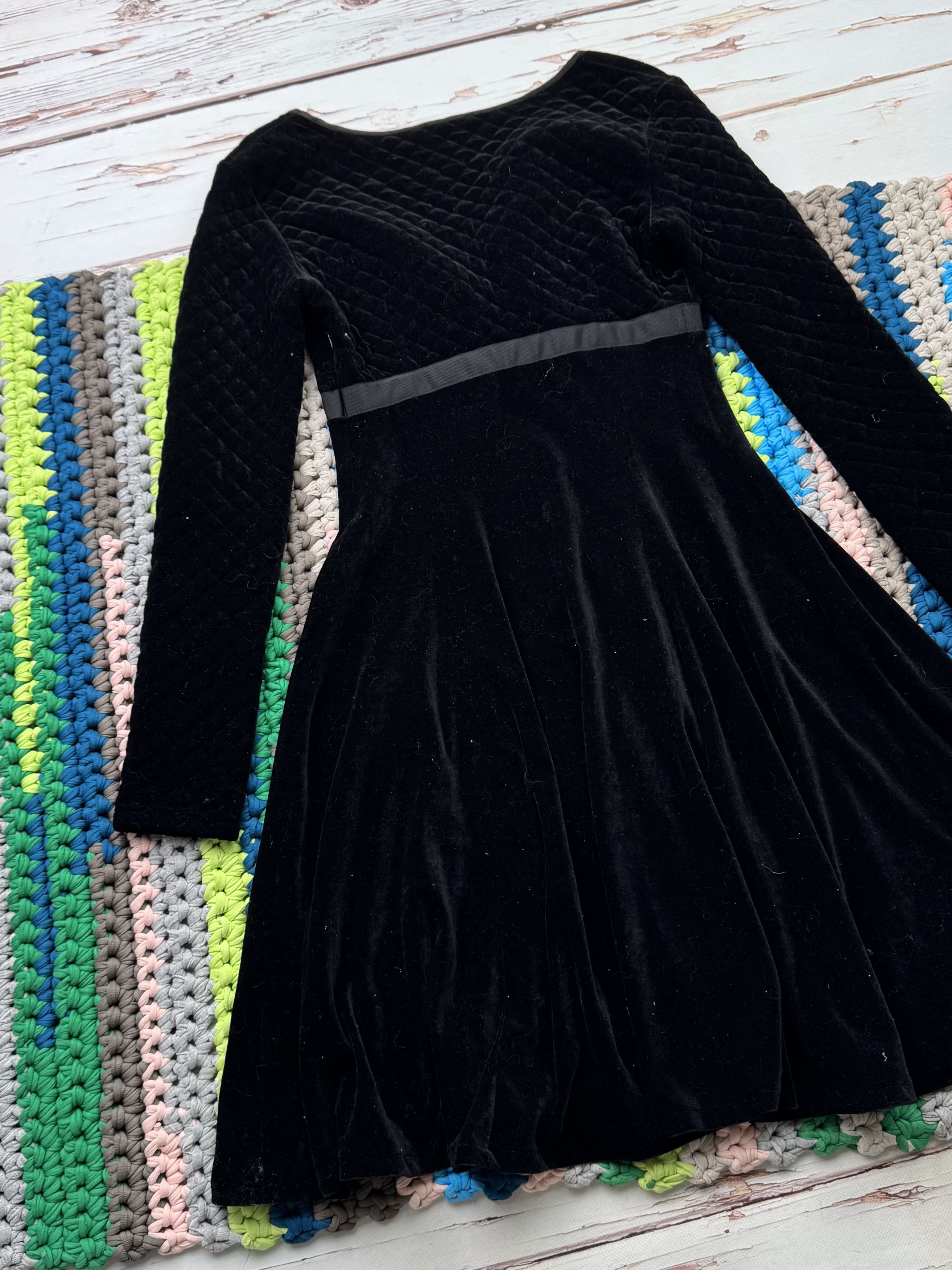 Kenzo Jungle Kenzo Vintage Velour Dress With Long Sleeve (V7)(D10) Size M / US 6-8 / IT 42-44 - 7 Thumbnail