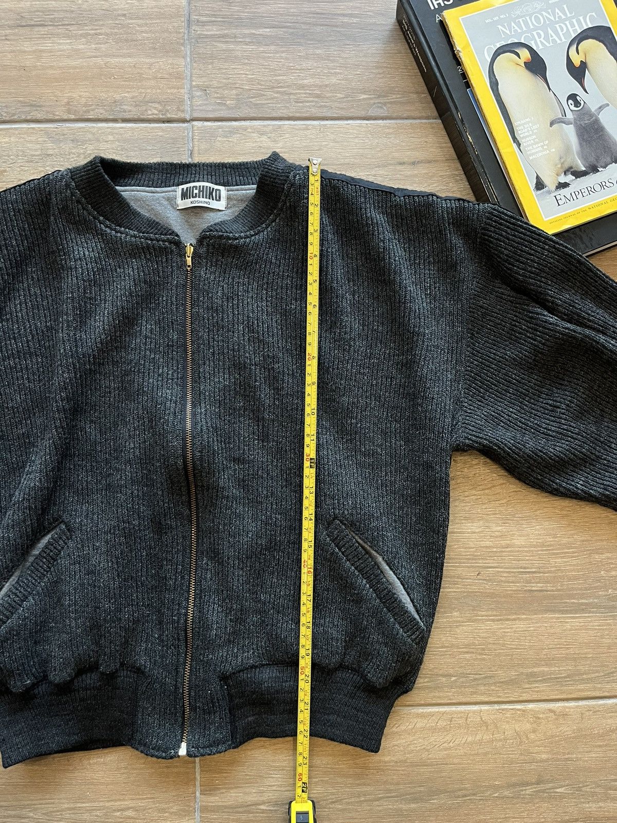Michiko Koshino × Michiko Koshino London Michiko Koshino Reversible Sidetape Jacket Size US M / EU 48-50 / 2 - 16 Thumbnail
