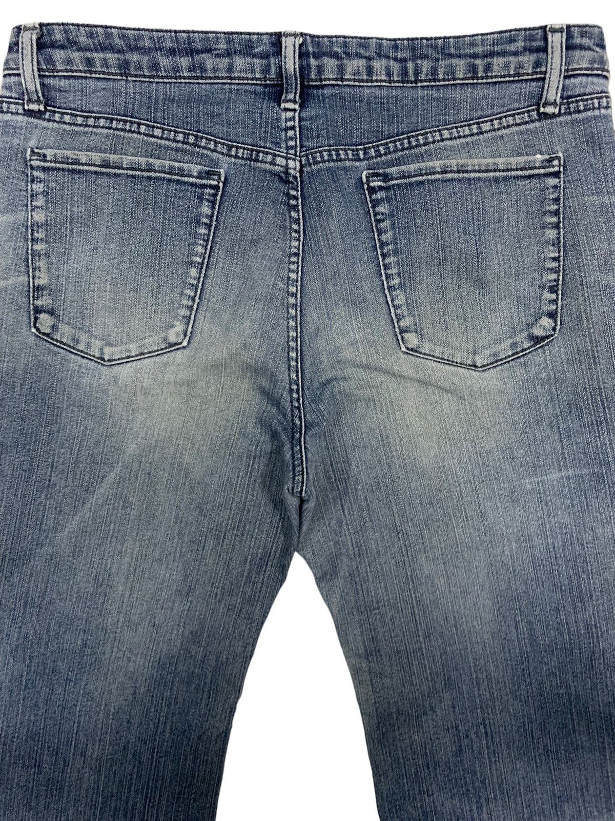 Japanese Brand Vintage Y2K Japanese Brand Frayed Leg Baggy Distressed Jeans Size US 34 / EU 50 - 12 Thumbnail