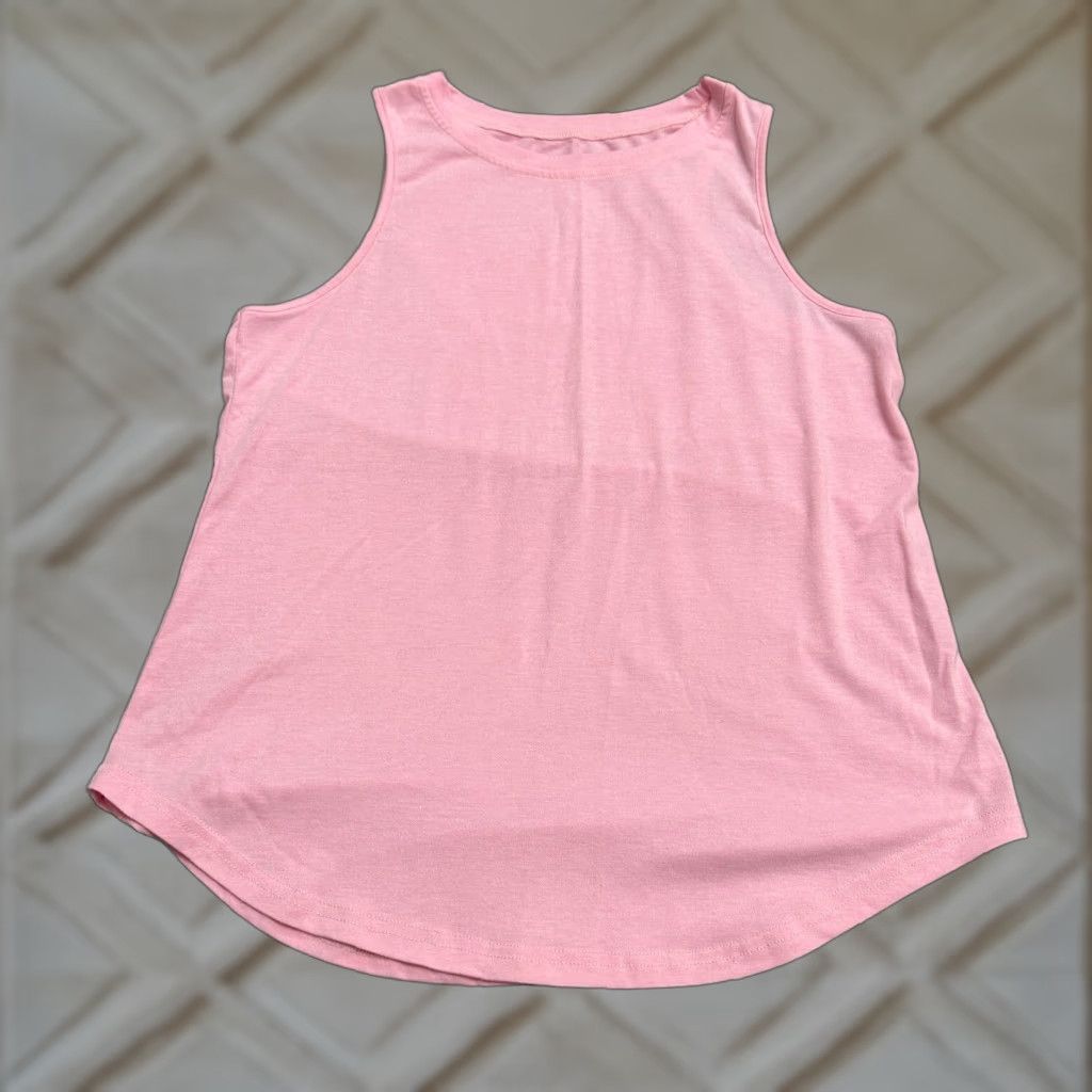 Vintage Unbranded Shirt Womens Medium Pink Halter Tank Top Solid Soft Stretch Casual Basic Size M / US 6-8 / IT 42-44 - 1 Thumbnail