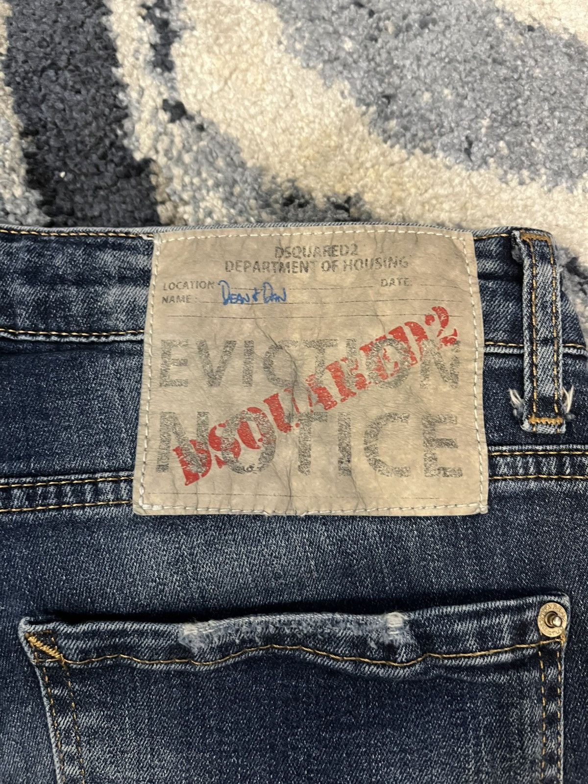 Dsquared2 Dsquared2 Blue Jeans Size US 30 / EU 46 - 3 Thumbnail