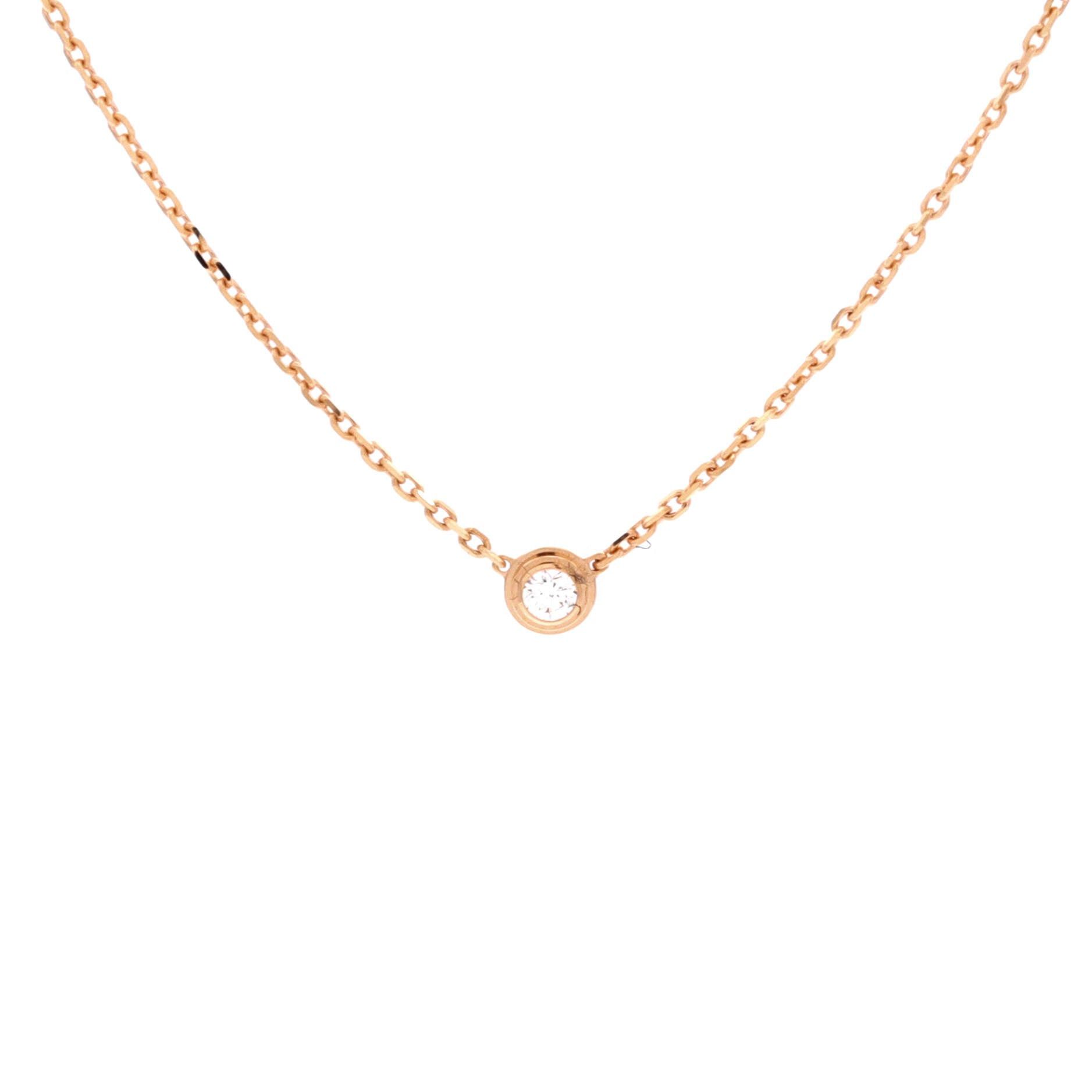 Cartier D'Amour Pendant Necklace Size ONE SIZE - 1 Thumbnail