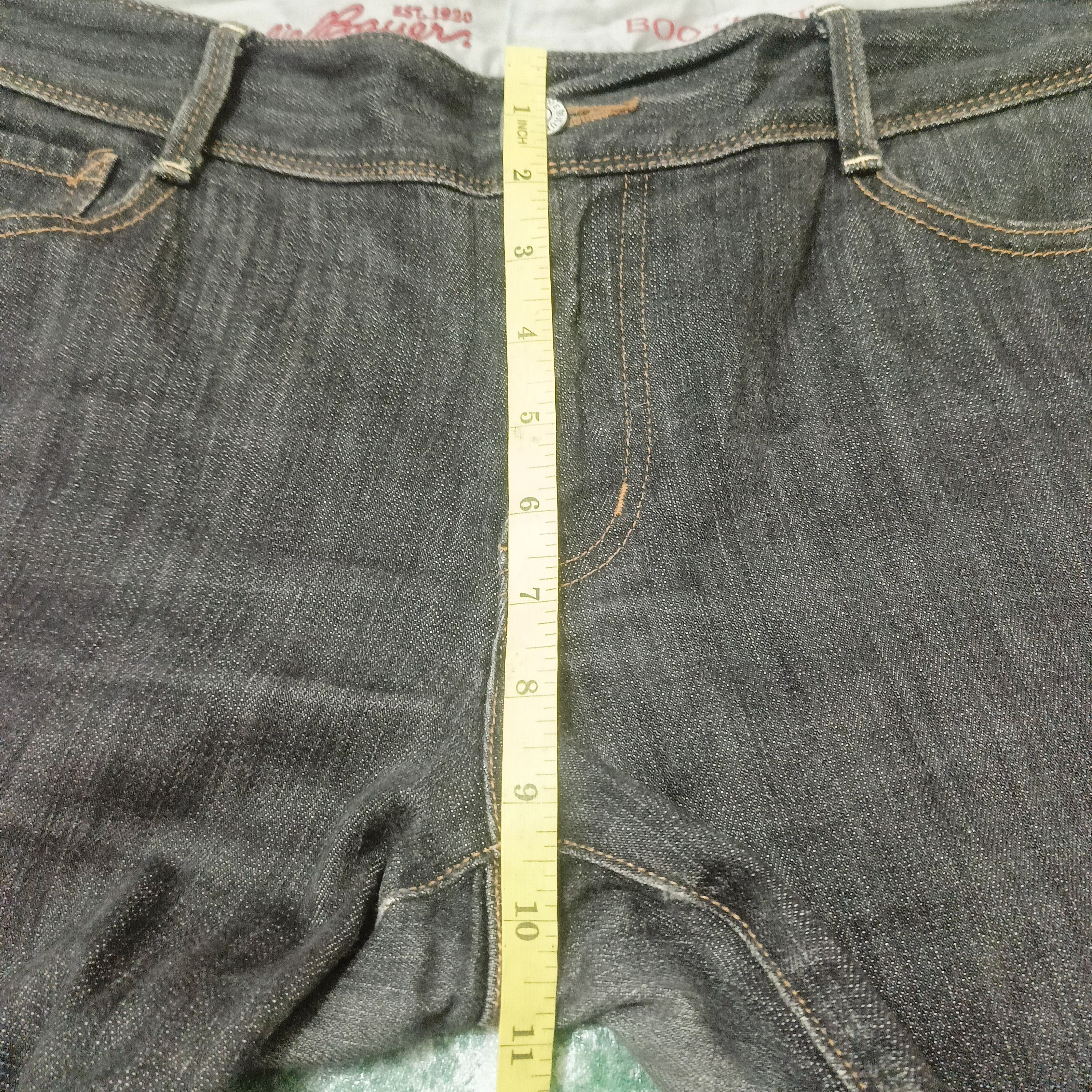 Eddie Bauer Japanese brand Eddie Bauer Bootcut Stretchable Black Jeans Size US 33 - 17 Thumbnail