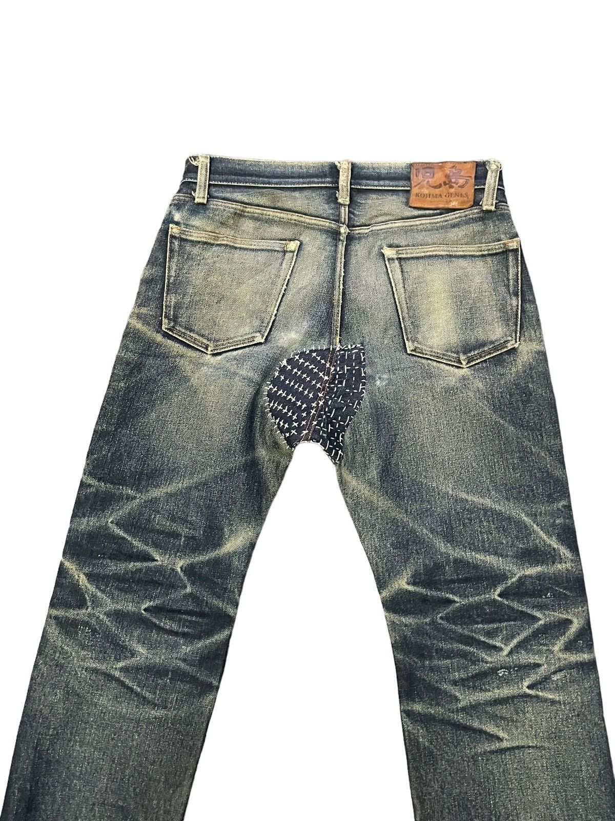 KOJIMA GENES × Vintage Vintage Kojima Genes Selvedge Distresed Denim Size US 34 / EU 50 - 8 Thumbnail