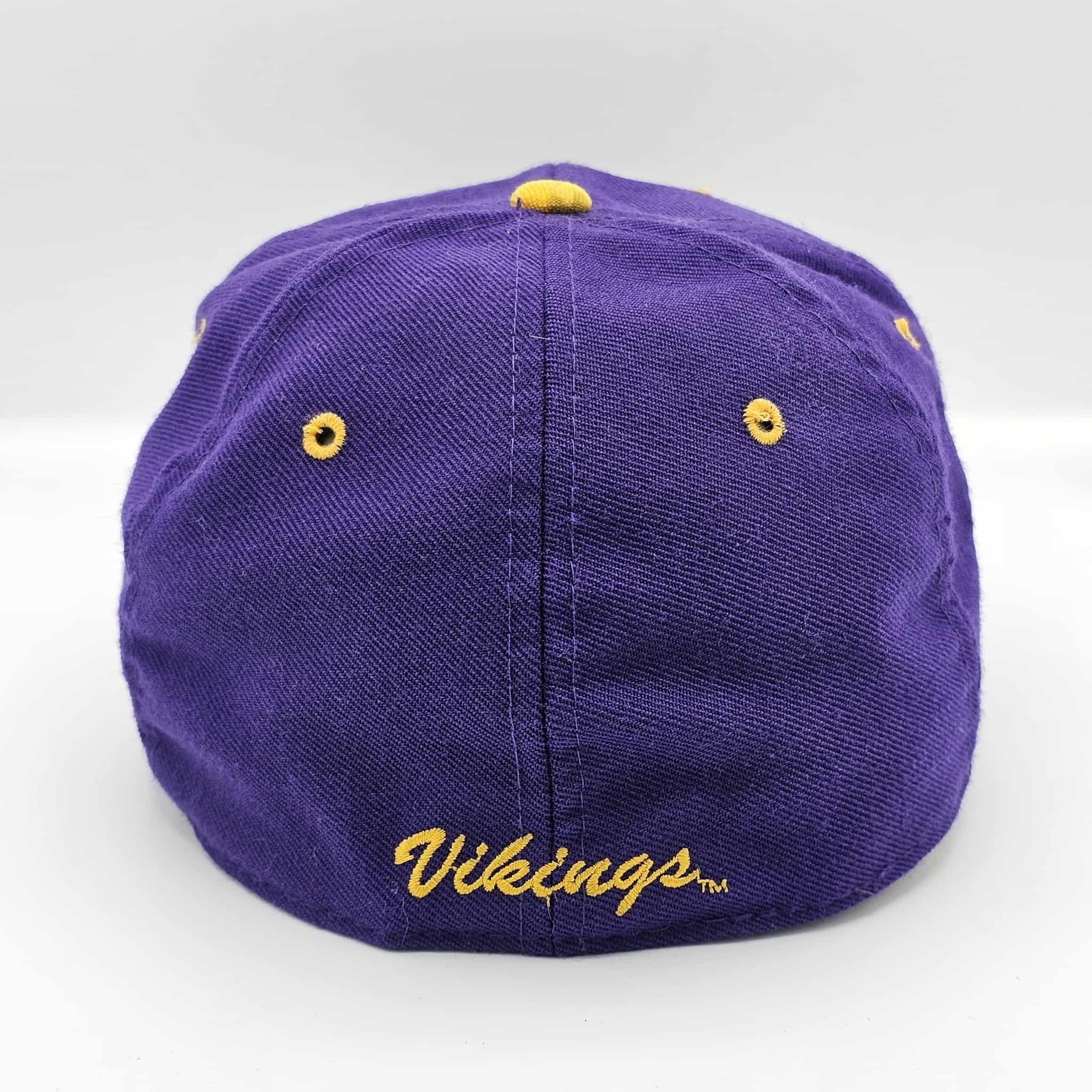 NFL Minnesota Vikings Vintage 90s New Era Pro Model Fitted Hat Size ONE SIZE - 5 Thumbnail