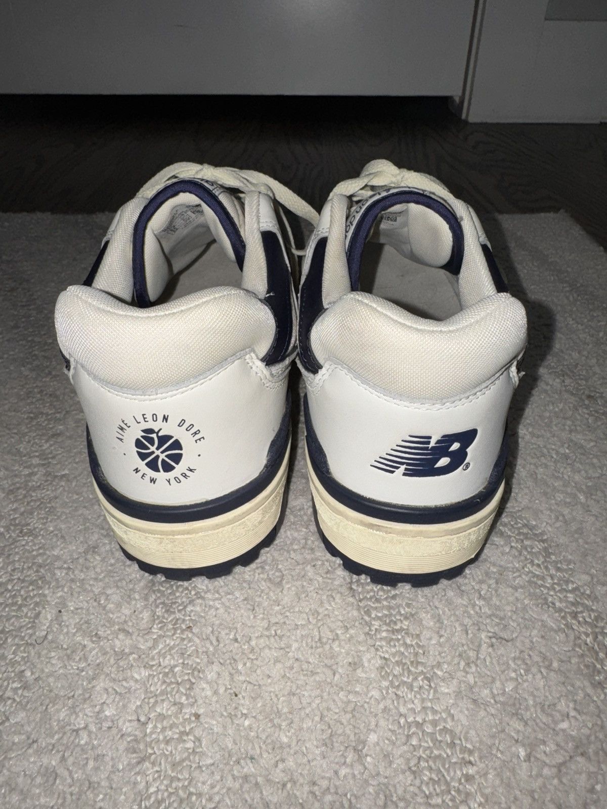 Aime Leon Dore × New Balance Aime Leon Dore New Balance 550 in Navy Size US 10 / EU 43 - 4 Thumbnail