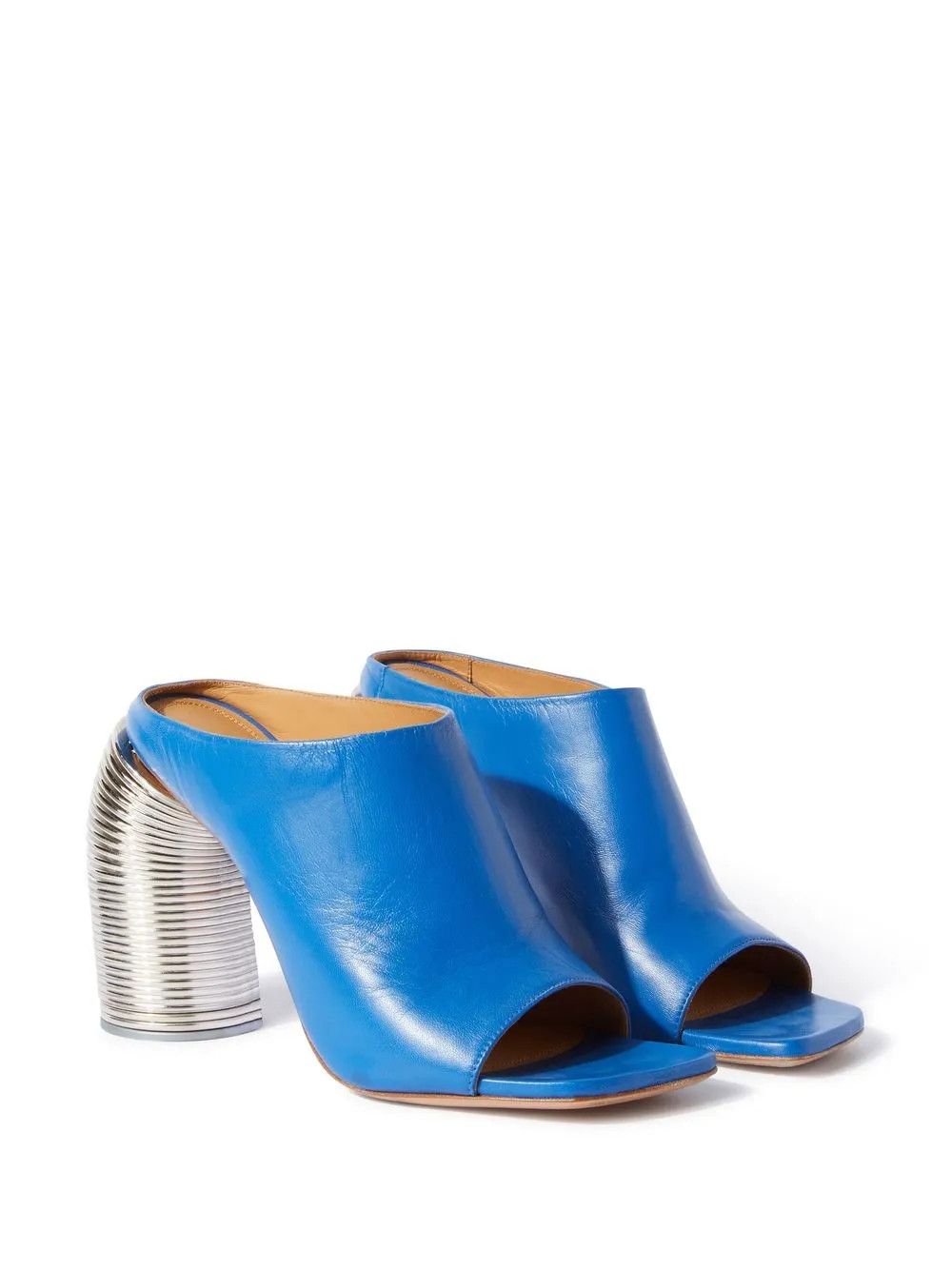 Off-White o1y1225 Mules in Blue Size US 6 / IT 36 - 3 Thumbnail