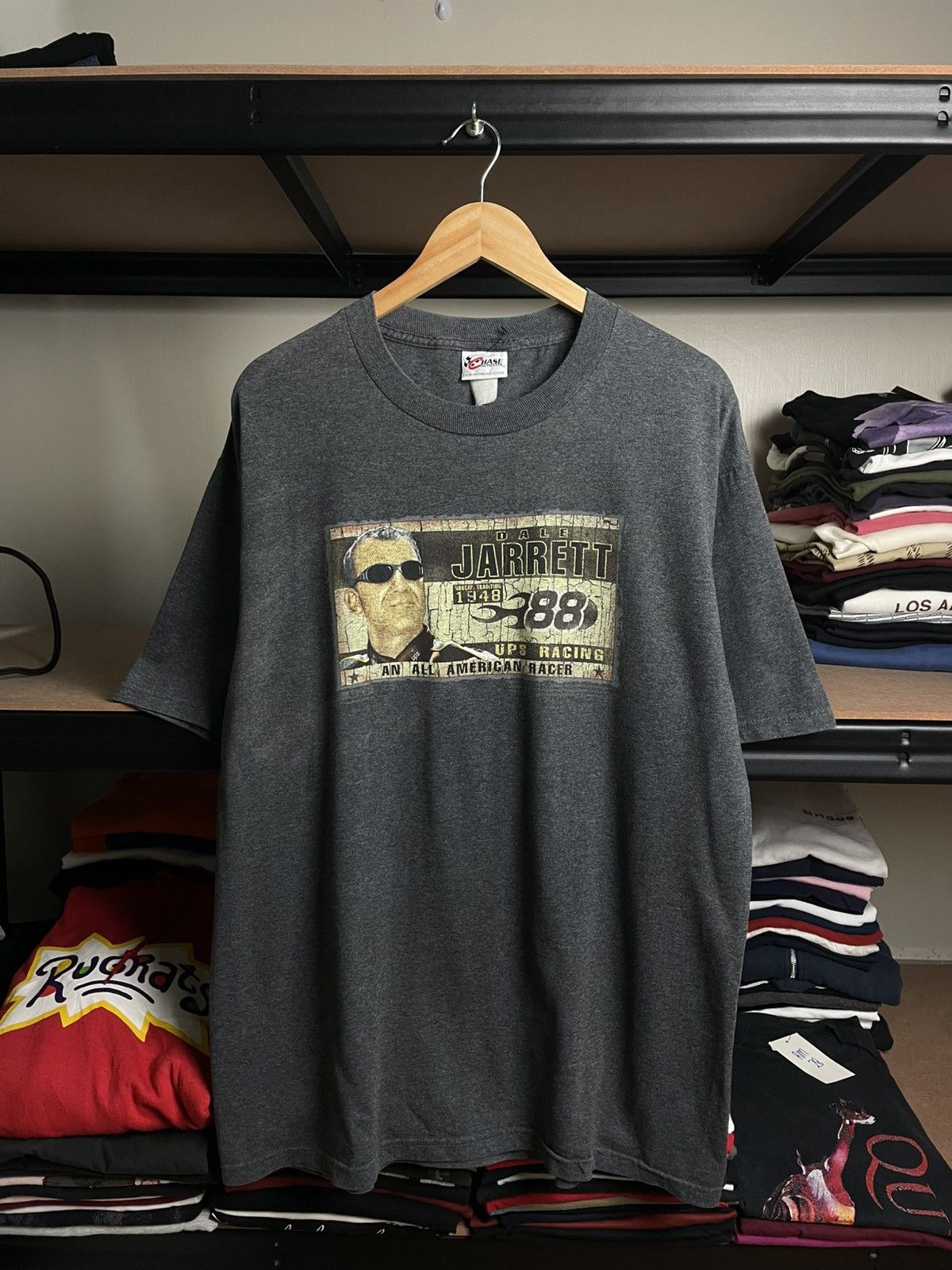 Chase Authentics VintageDale Jarrett NASCAR racing T-shirt Size US XL / EU 56 / 4 - 1 Thumbnail