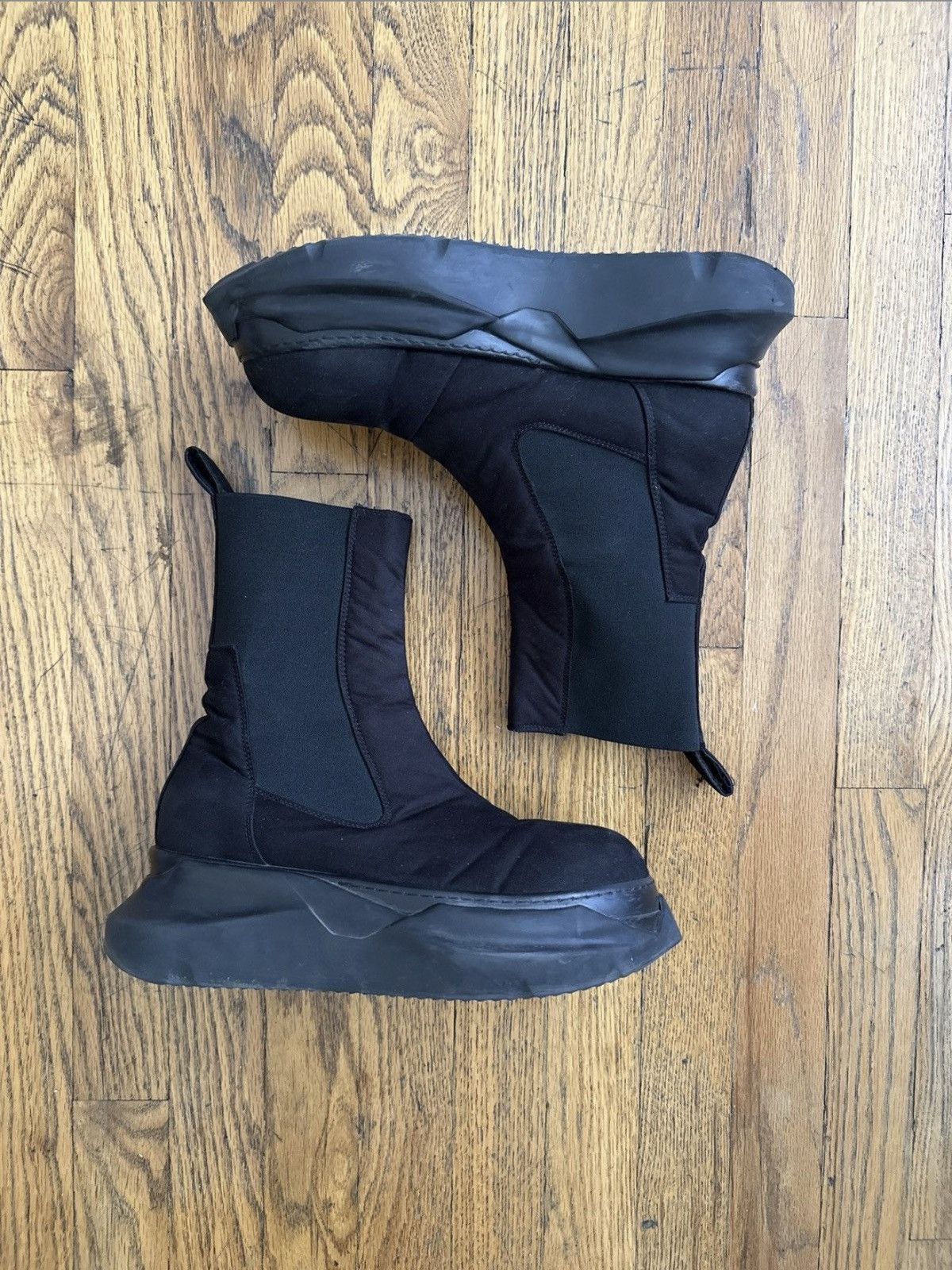 Rick Owens Rick Owens DRKSHDW Abstract Beatle Boots Size US 8 / EU 41 - 4 Thumbnail