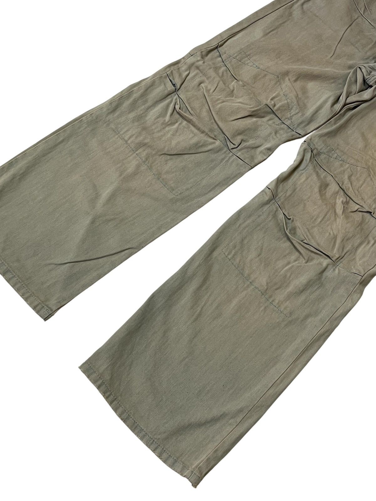 Marithe + Francois Girbaud BAGGY🔥MARITHE FRANCOIS GIRBAUD double knee faded jeans Size US 35 - 4 Thumbnail