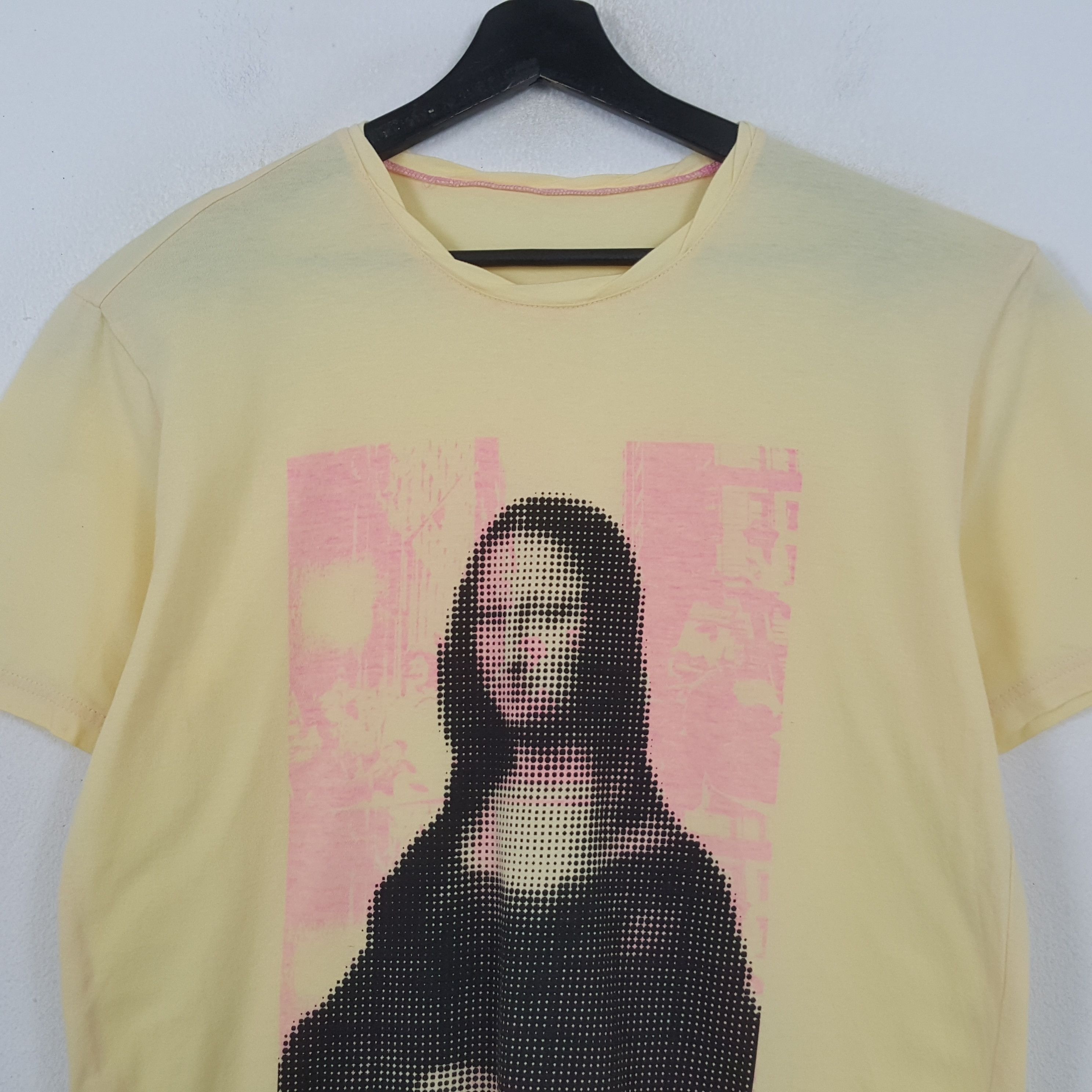 Vintage Mona Lisa Streetwear Style Tshirt RR10 Size M / US 6-8 / IT 42-44 - 2 Thumbnail