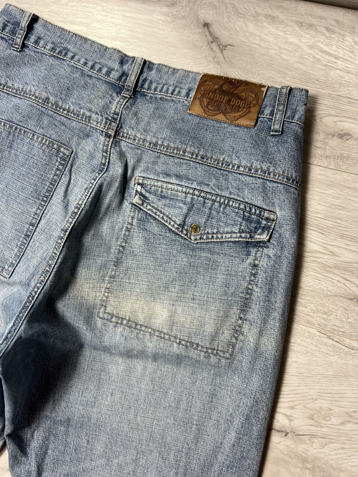 Snoop Dogg Vintage Snoop Dog Baggy Style Jeans / Denim Pants Size US 34 / EU 50 - 15 Thumbnail
