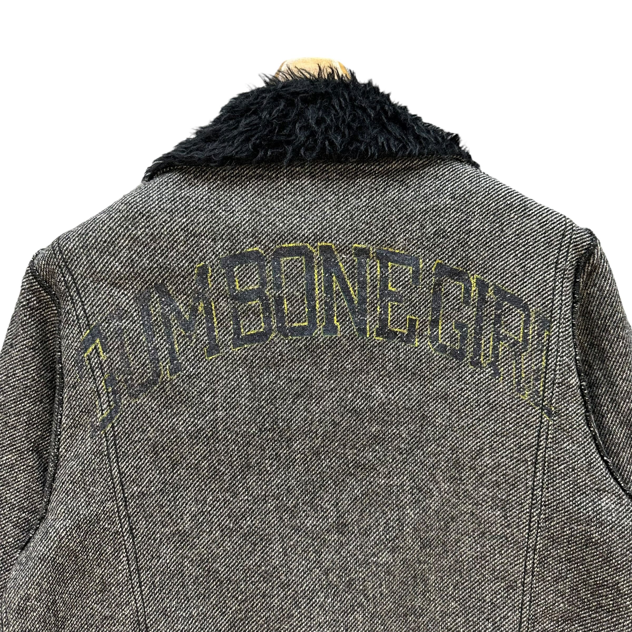 CABANE de ZUCCa CABANE de ZUCCa JUMBONEGIRL Double Collar Jacket #A73-1766 Size M / US 6-8 / IT 42-44 - 12 Thumbnail