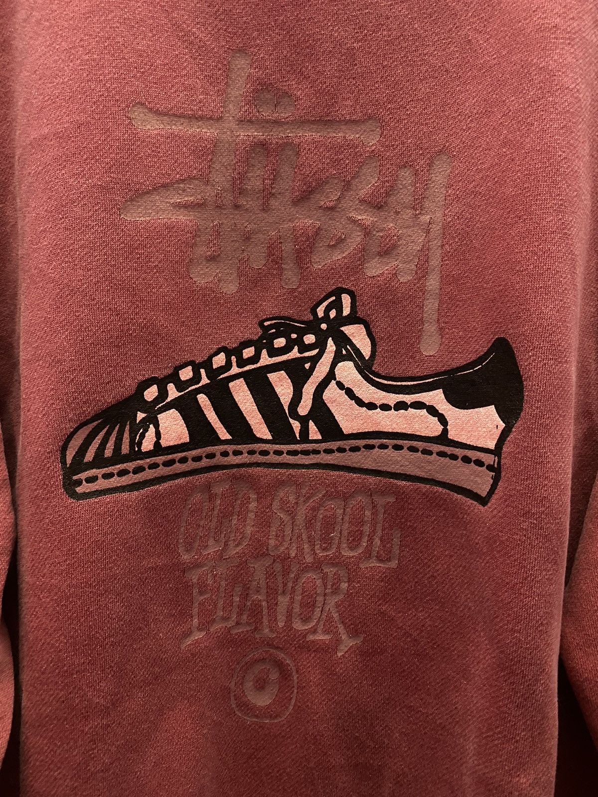 Stussy × Vintage Vintage 90s Stussy Ripoff Adidas Hoodie Size US L / EU 52-54 / 3 - 3 Thumbnail