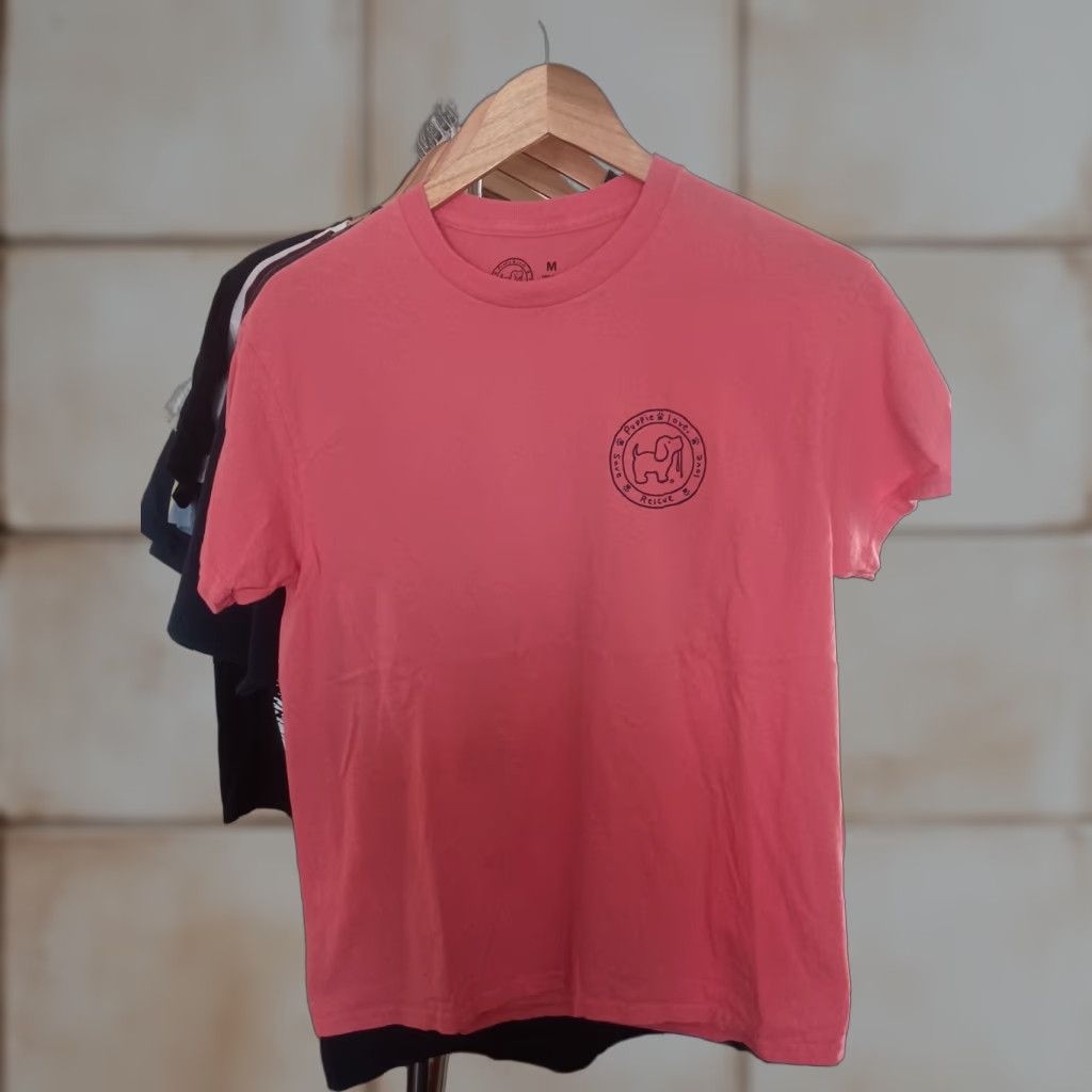Vintage VINTAGE Puppy Love Rescue T-shirt M Pink Ladies Summer Love Theme Shirt Womens Size M / US 6-8 / IT 42-44 - 1 Thumbnail