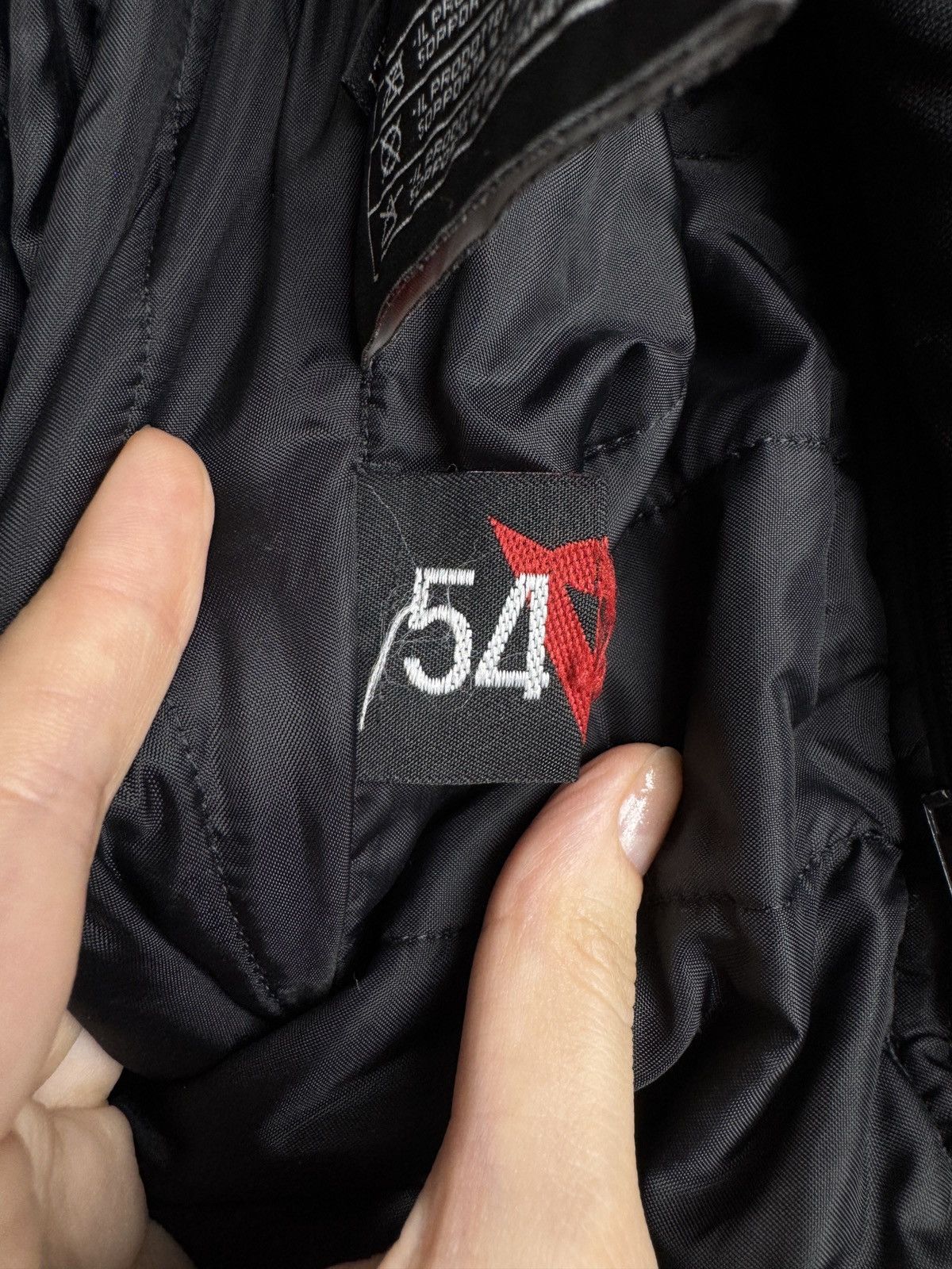 Dainese Dainese Dry Line black protected motorcycle pants textile 54 Size US 38 / EU 54 - 16 Thumbnail