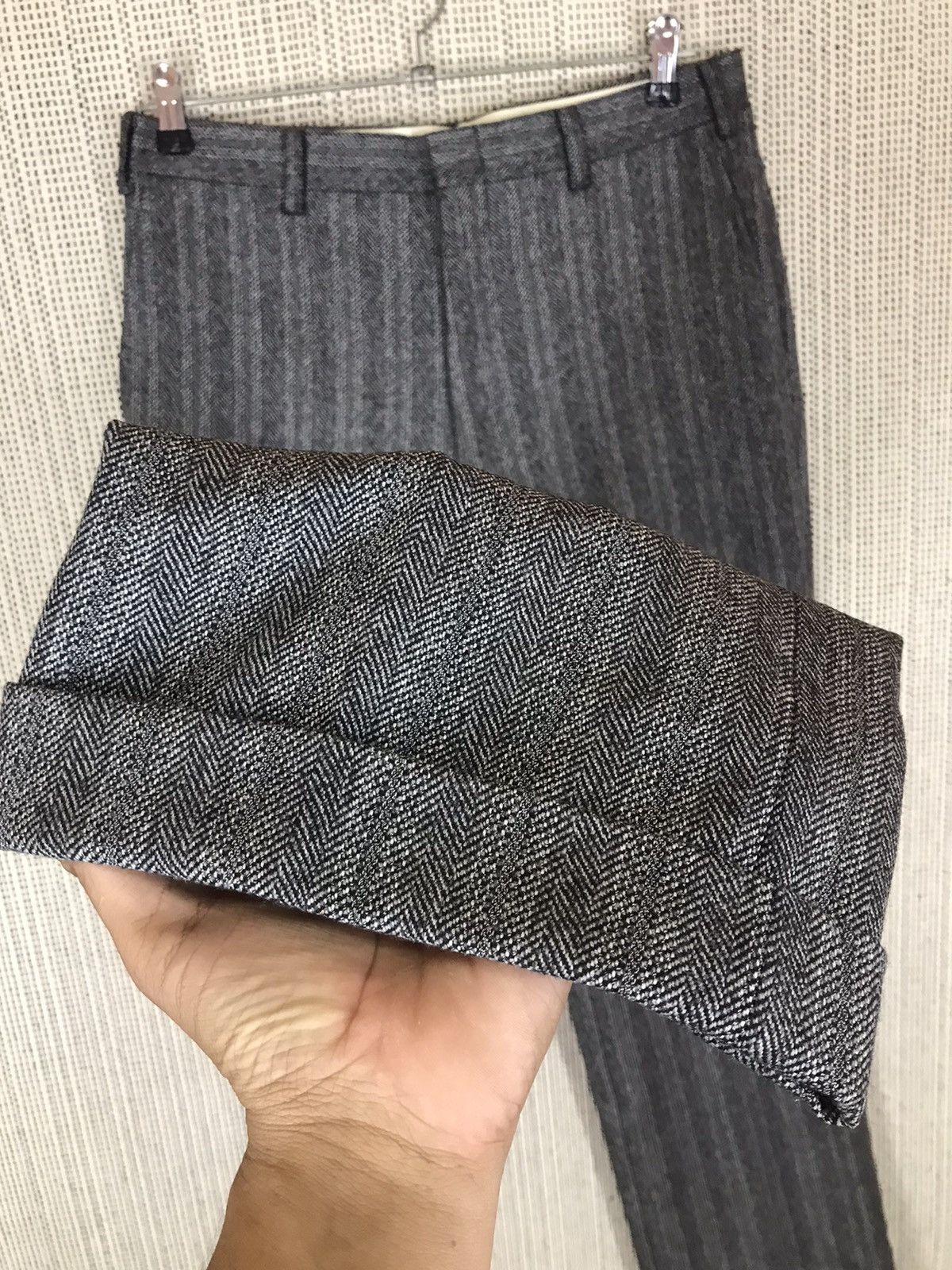 Burberry × Vintage 🔥WOOL PANTS🔥VINTAGE 90s BURBERRY WOOL PANTS Size US 30 / EU 46 - 5 Thumbnail