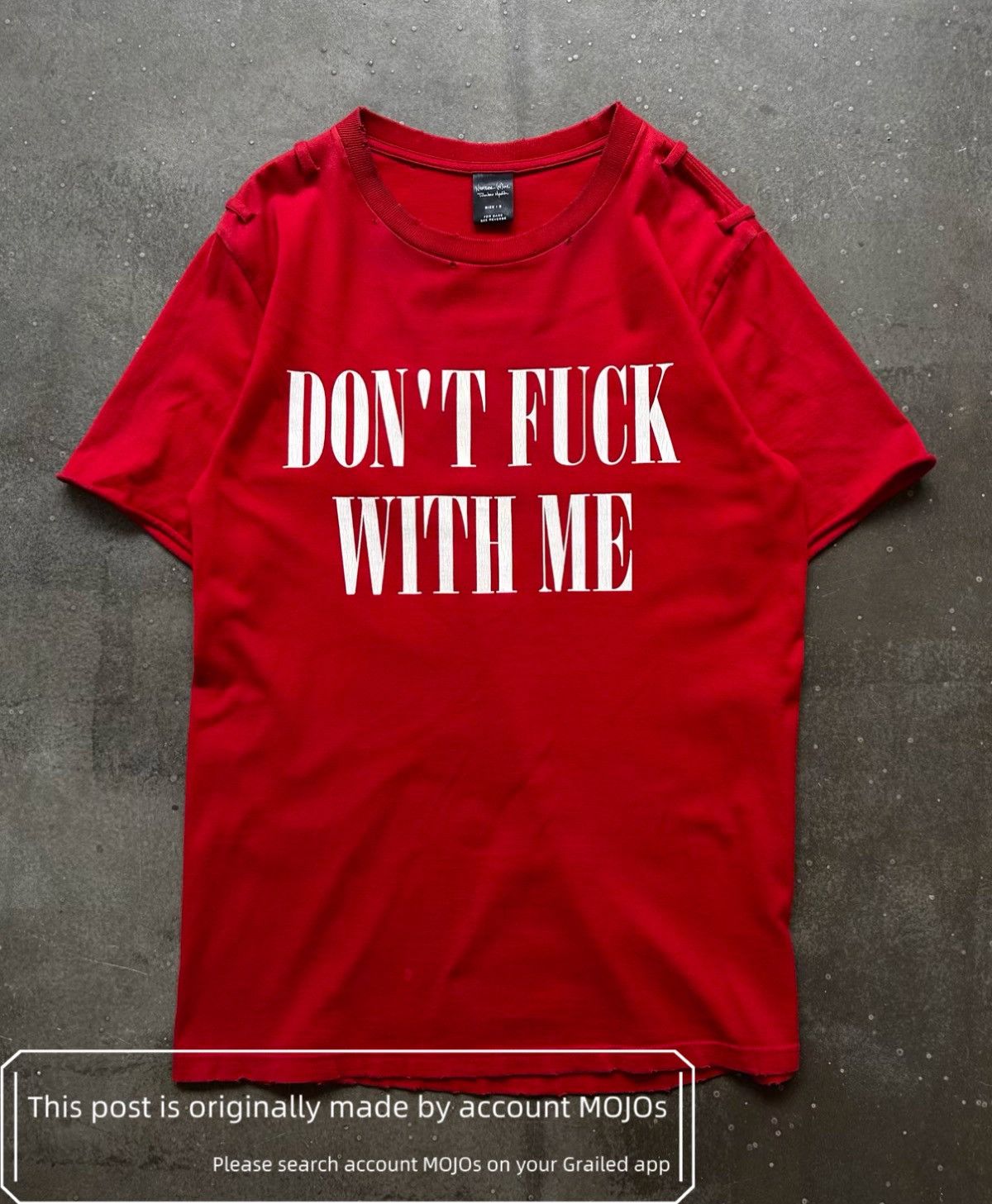 Number (N)ine Number Nine Fuck Off T-Shirt | Grailed