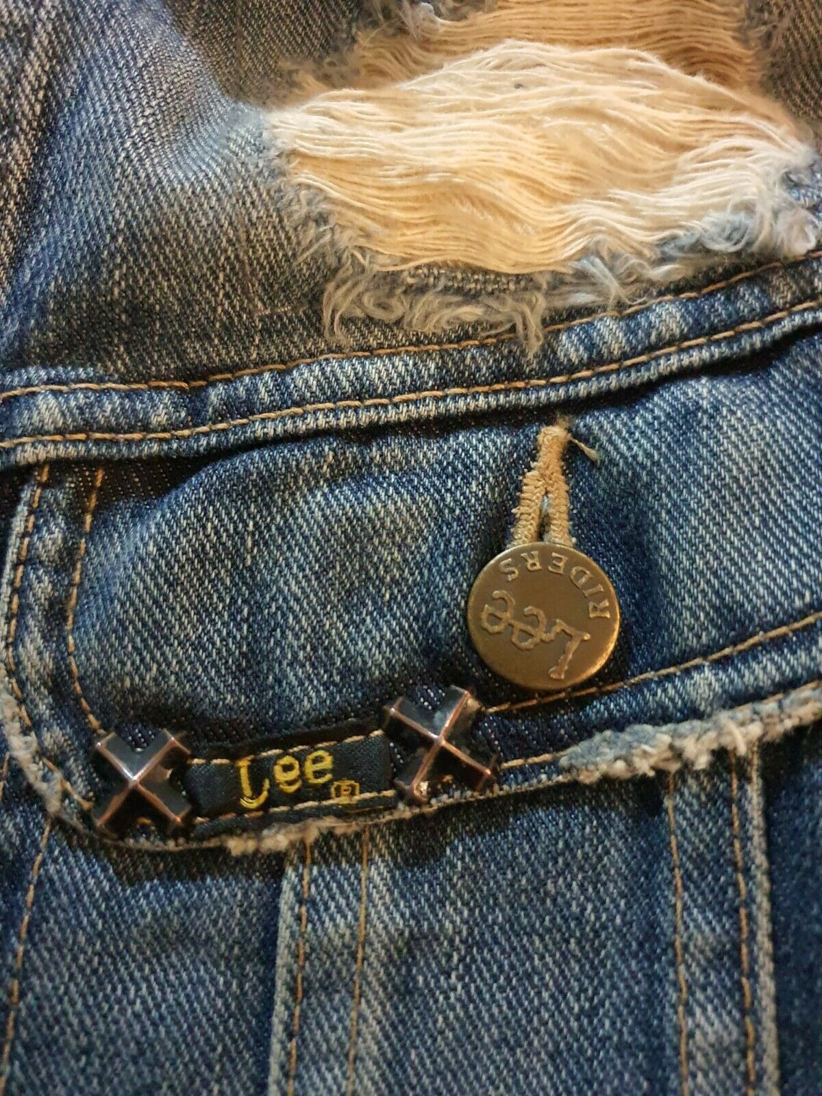 Lee Vintage Lee riders Jacket Size M denim jeans Size US M / EU 48-50 / 2 - 4 Thumbnail